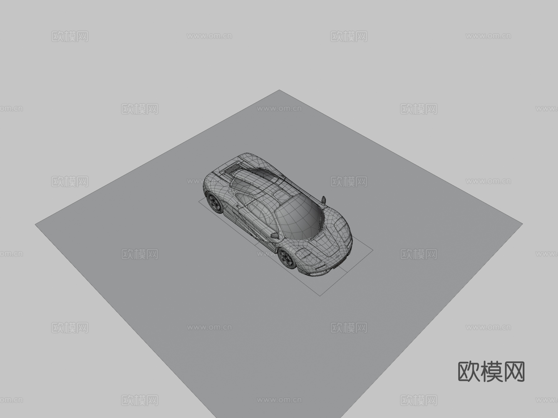 迈凯伦F1 1993由Alex.Ka制作su模型