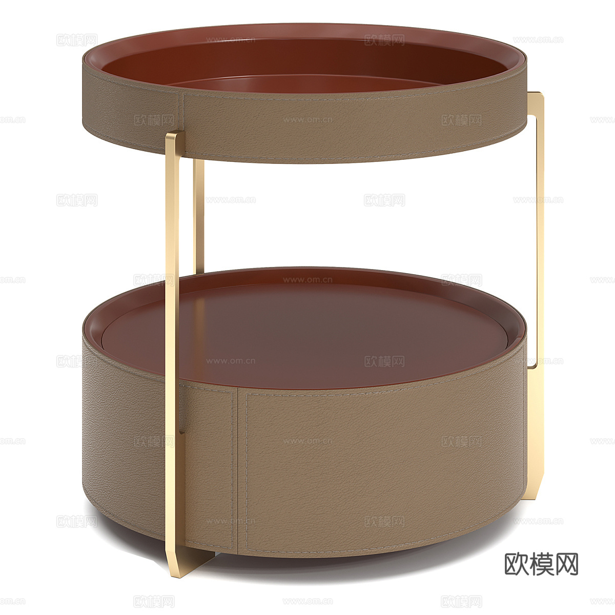 现代简约轻奢茶几 茶几 简约茶几 客厅茶几 圆形茶几3d模型