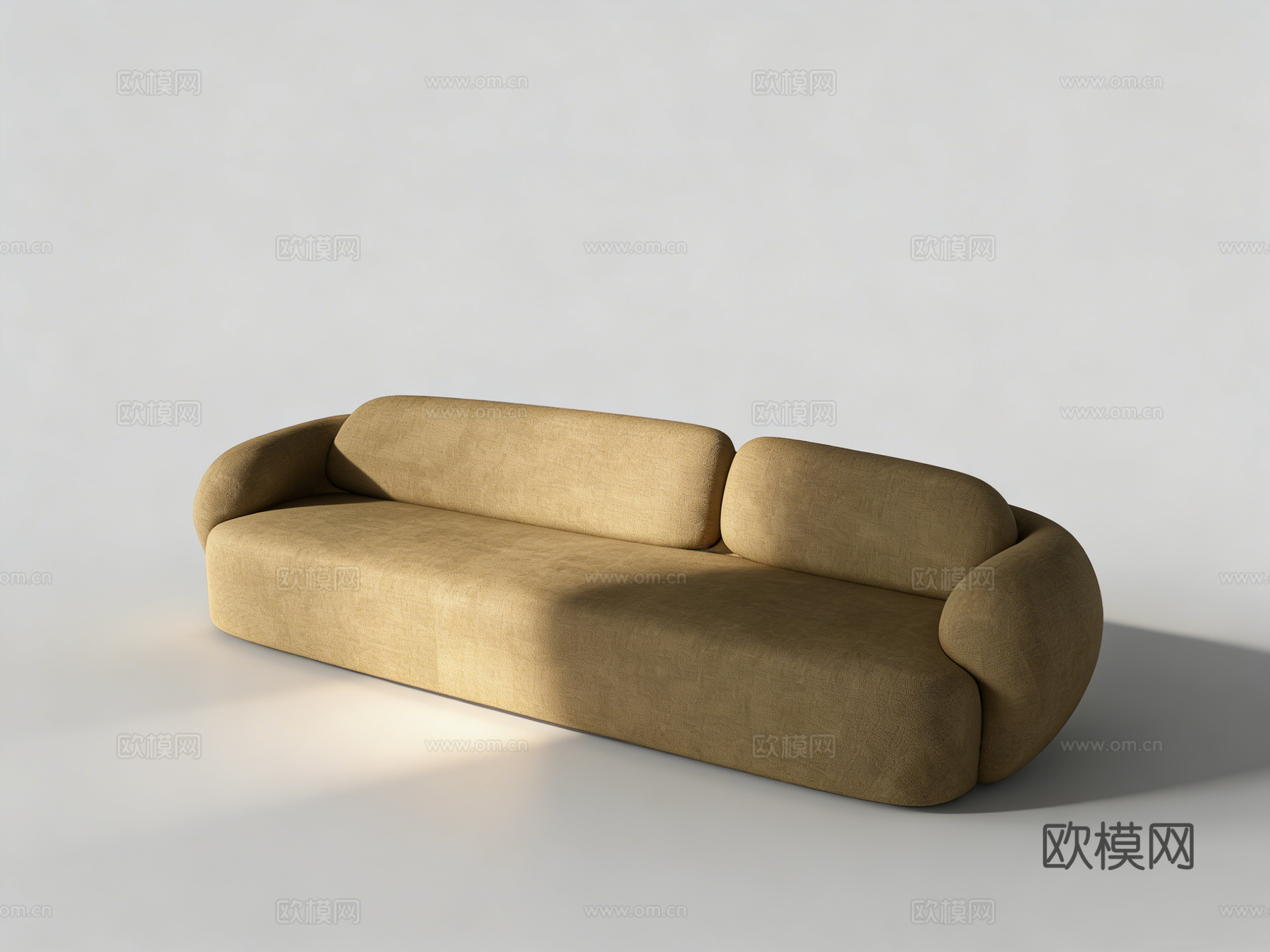 现代沙发su模型