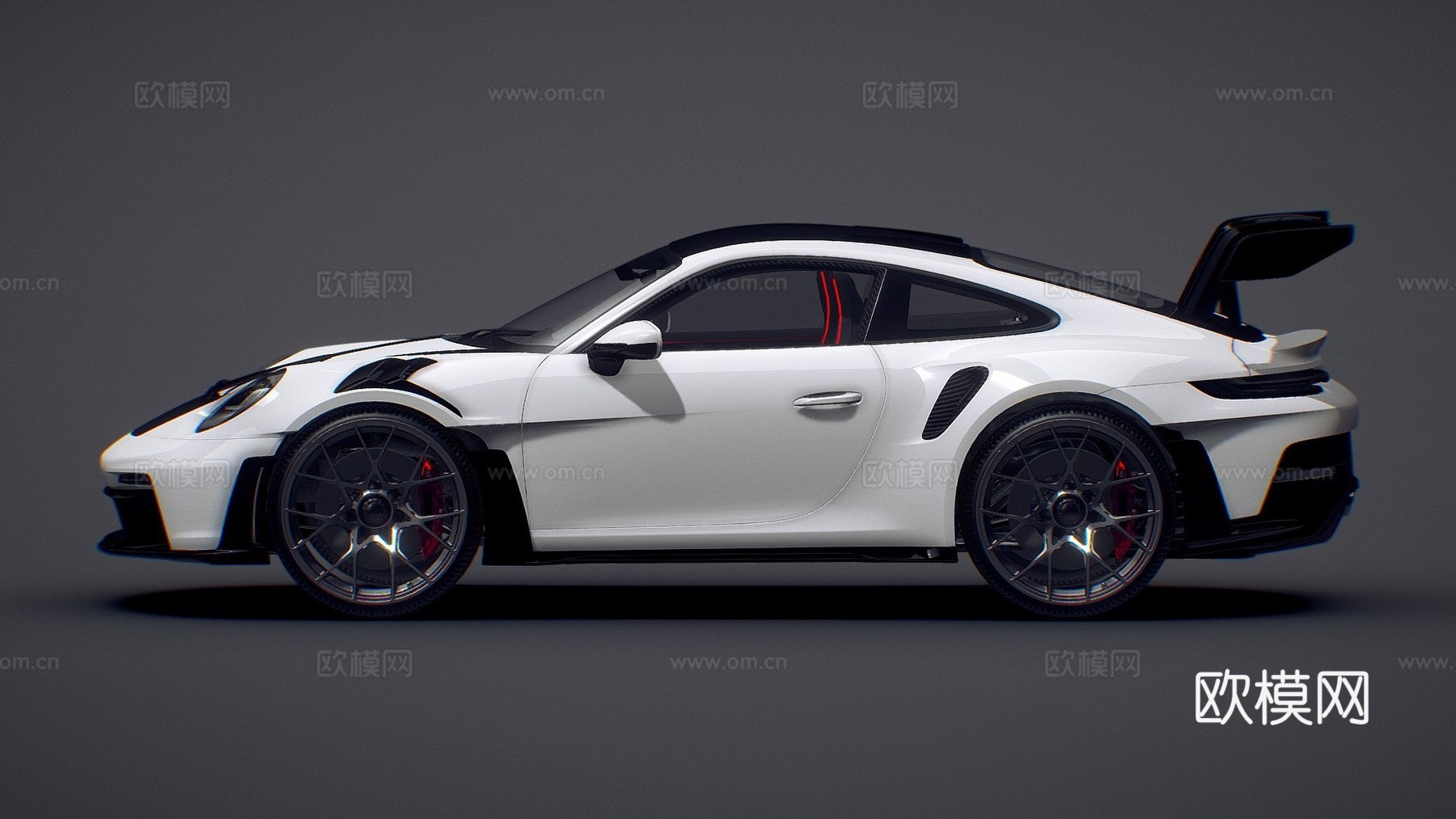 保时捷GT3 RSsu模型