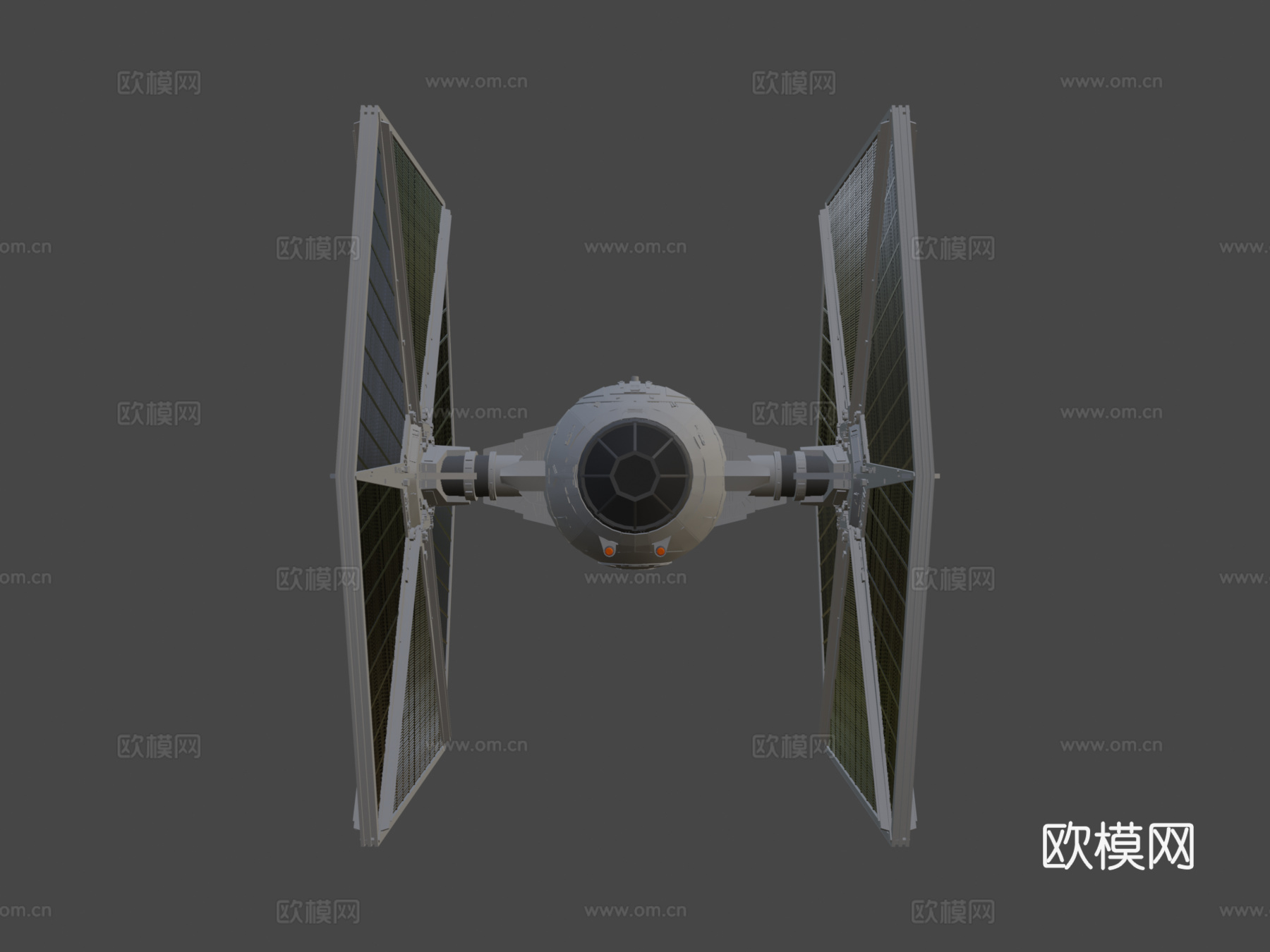 星球大战TIE战斗机su模型