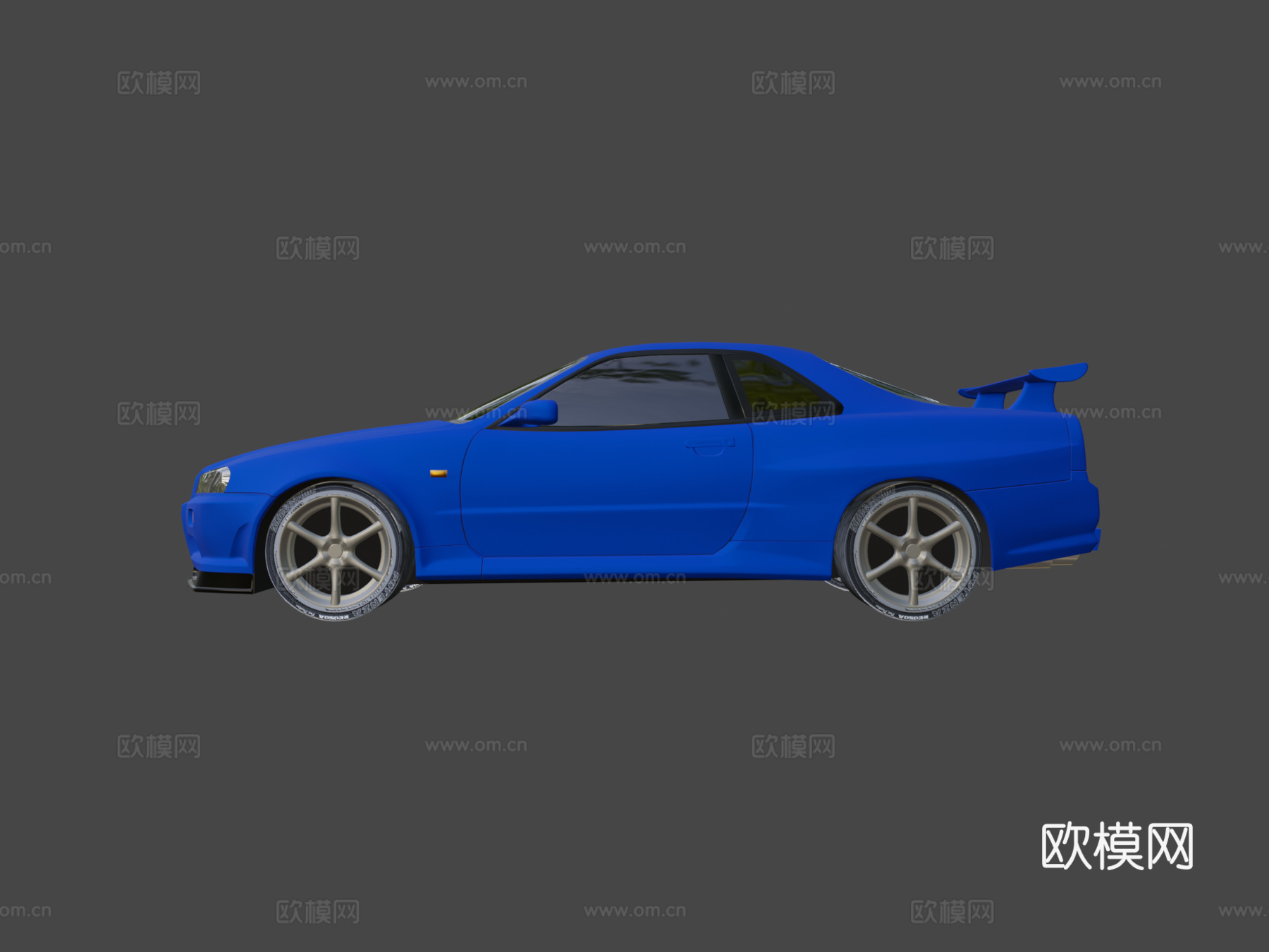 日产天际线R34 GTRsu模型