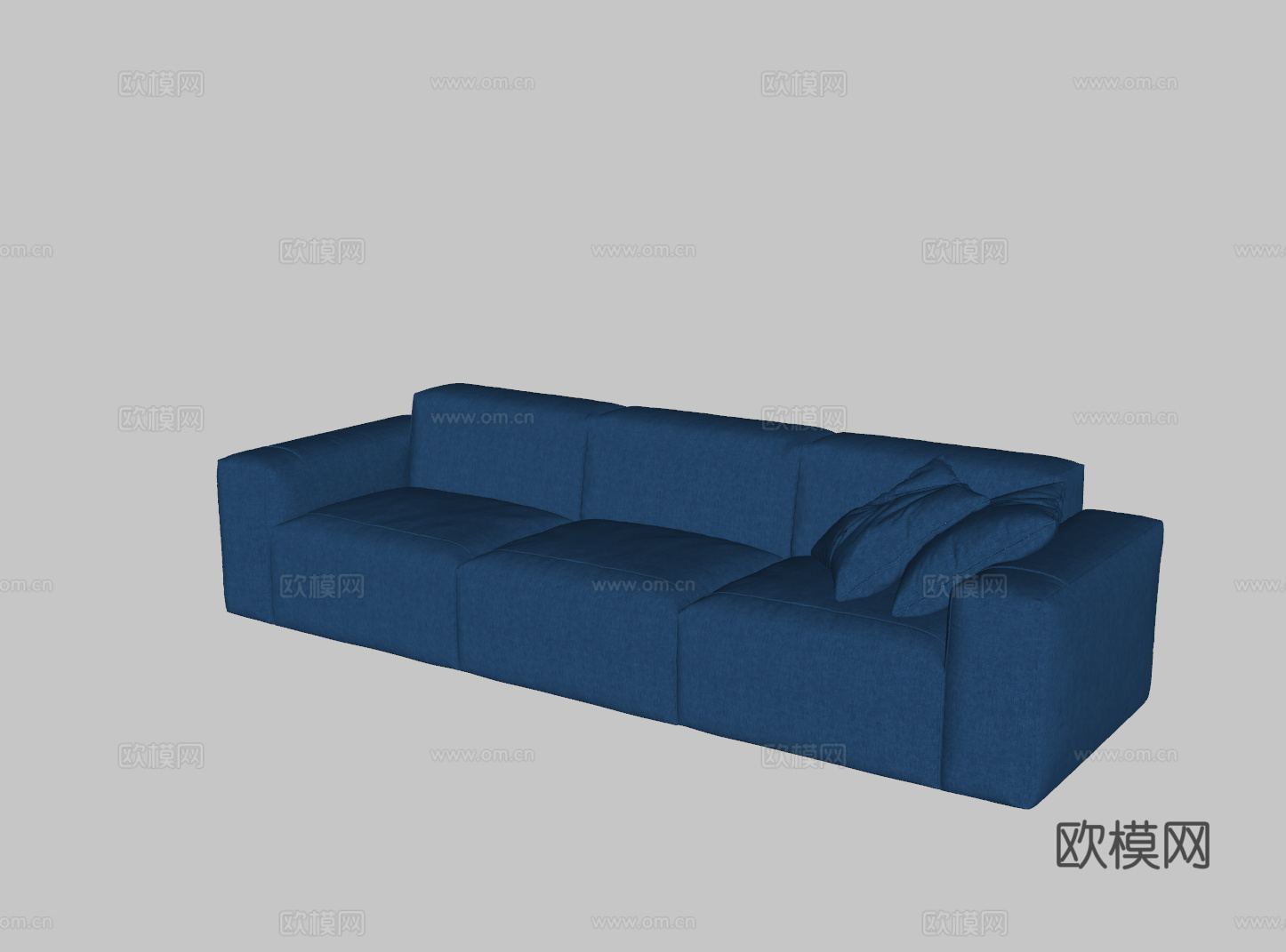 现代沙发su模型