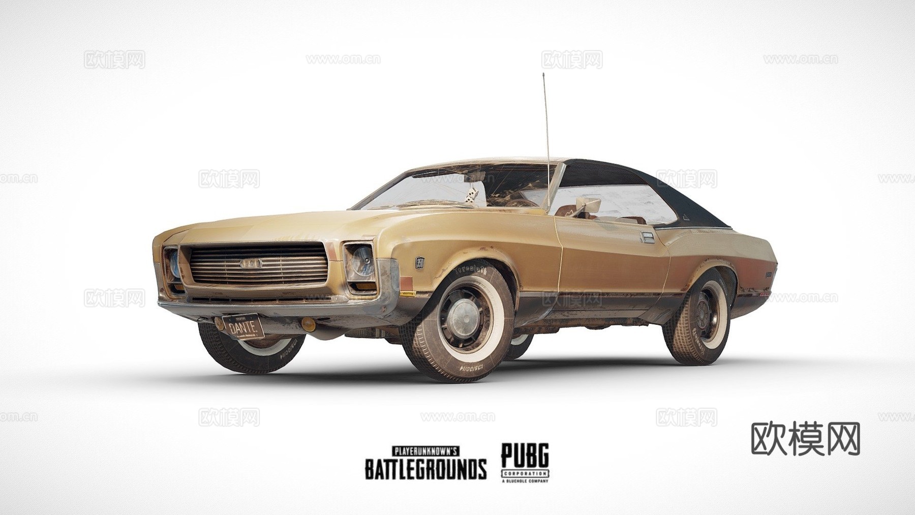 绝地求生米拉多su模型