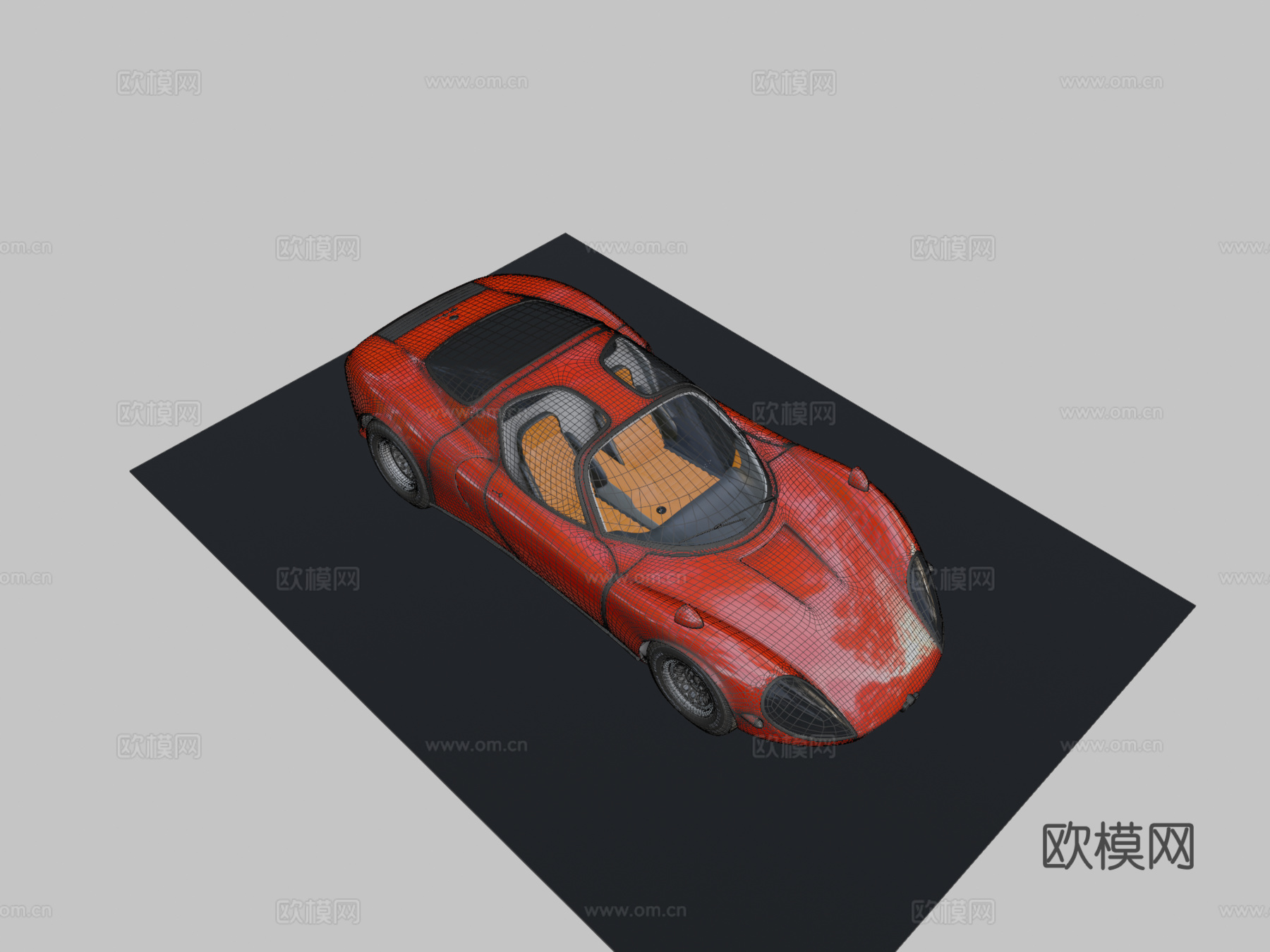 阿尔法罗密欧斯特拉代尔1967su模型