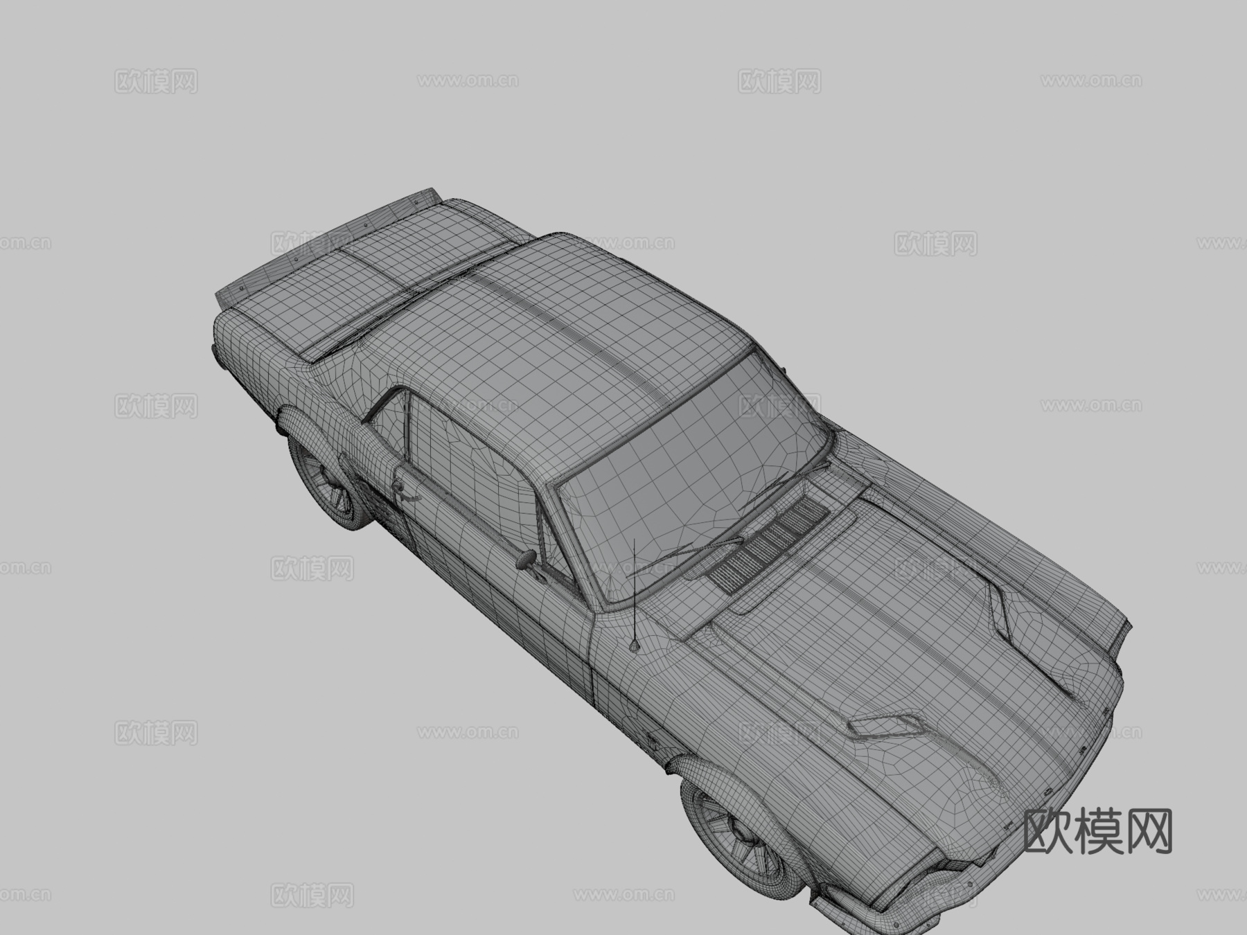 福特野马1965su模型