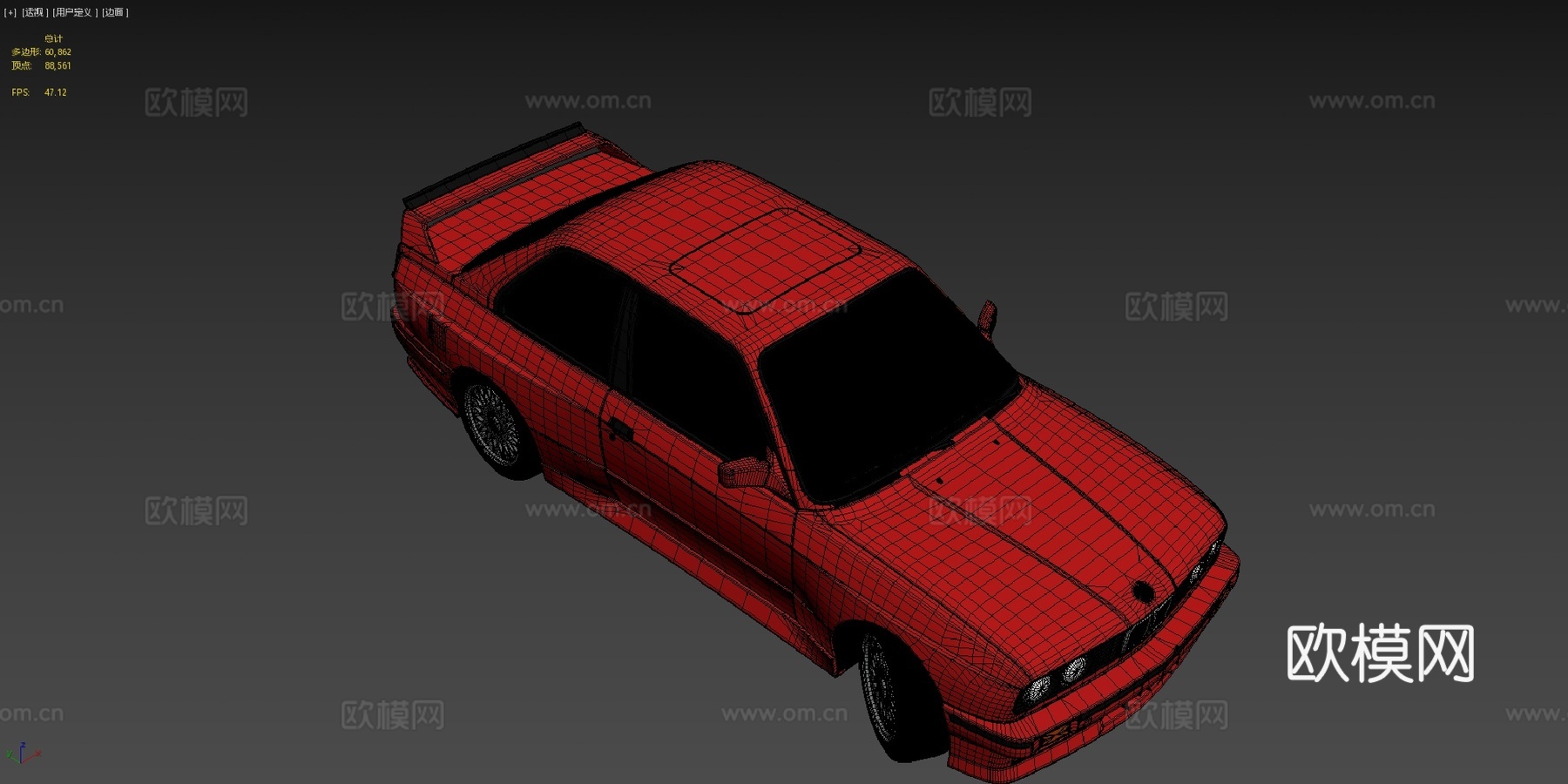 宝马M3 E30su模型