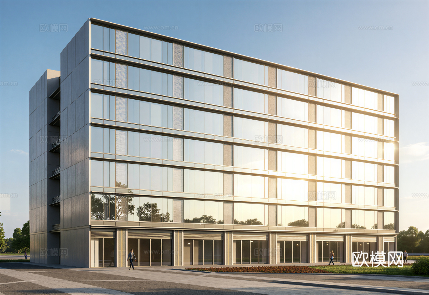 多层公寓 员工宿舍 多层办公 公寓楼 宿舍 宿舍楼su模型