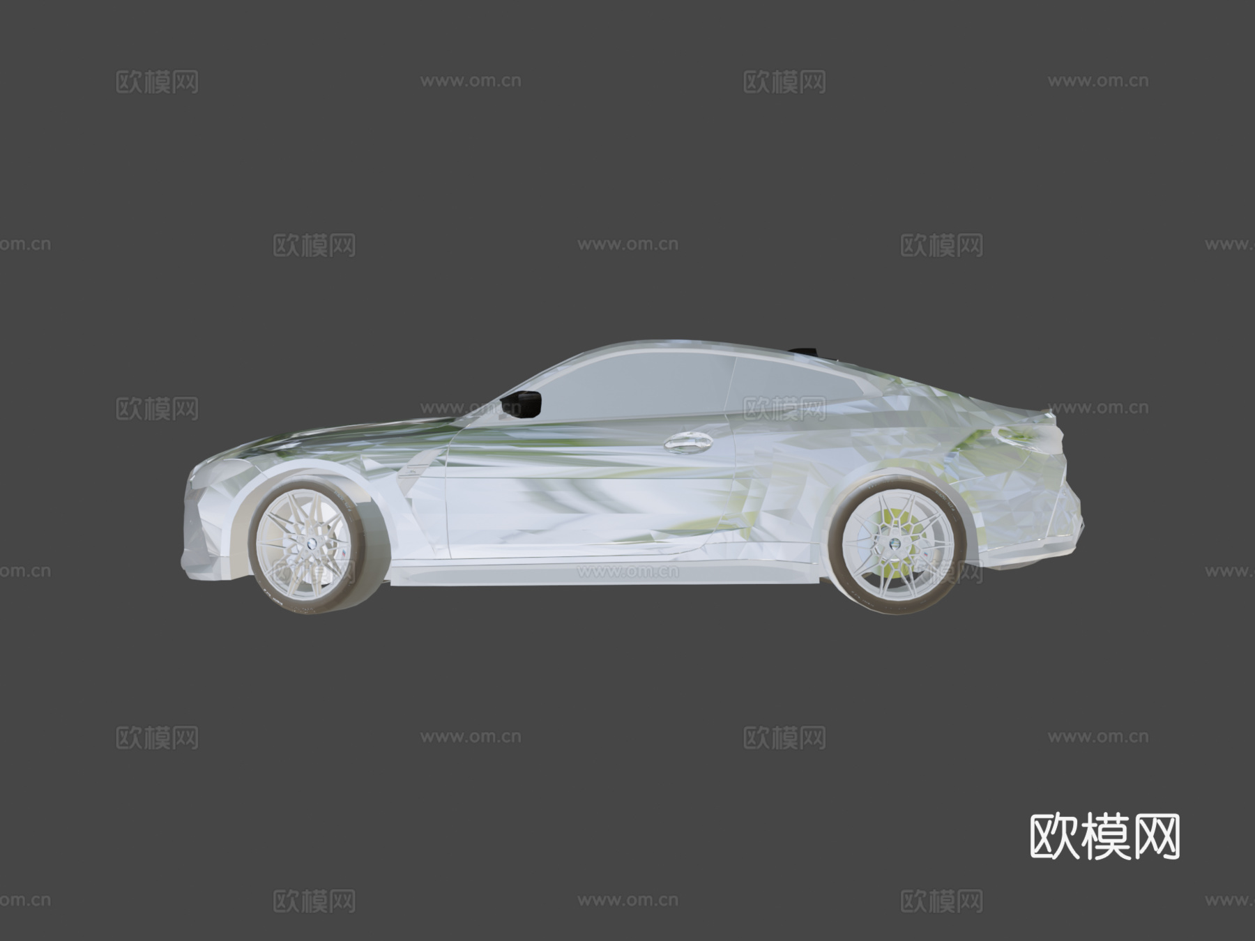 宝马M4竞赛su模型