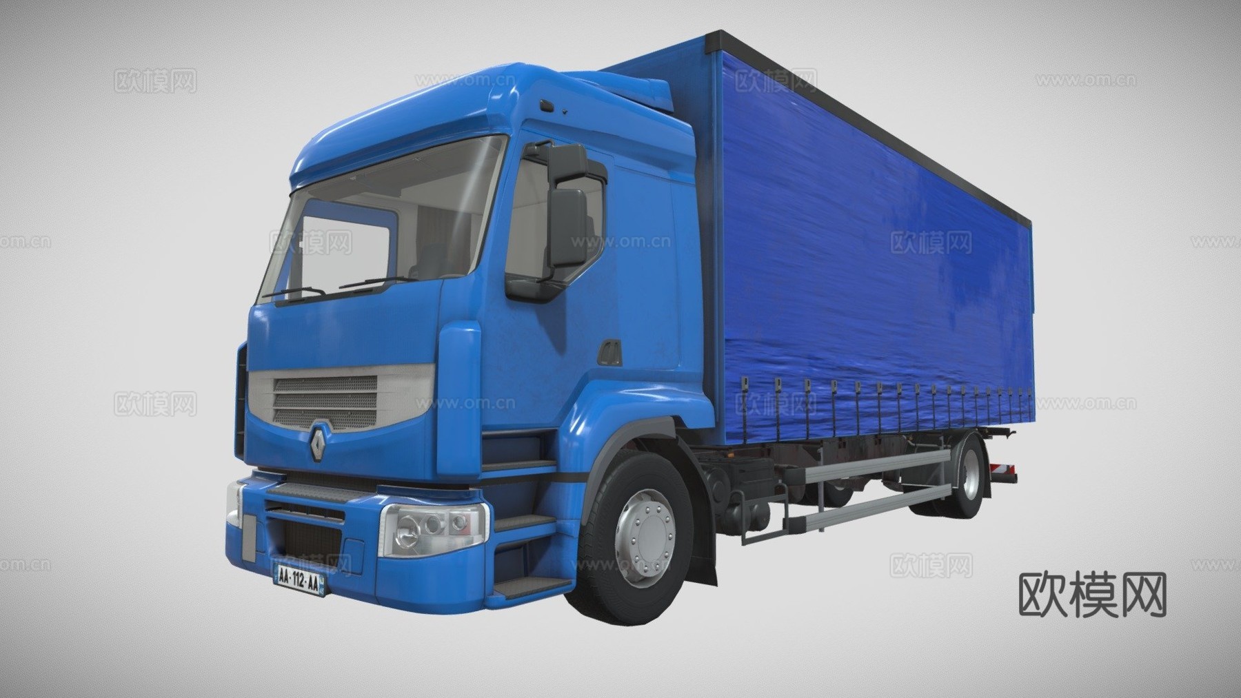 运输卡车 雷诺 Premium DXI 440su模型