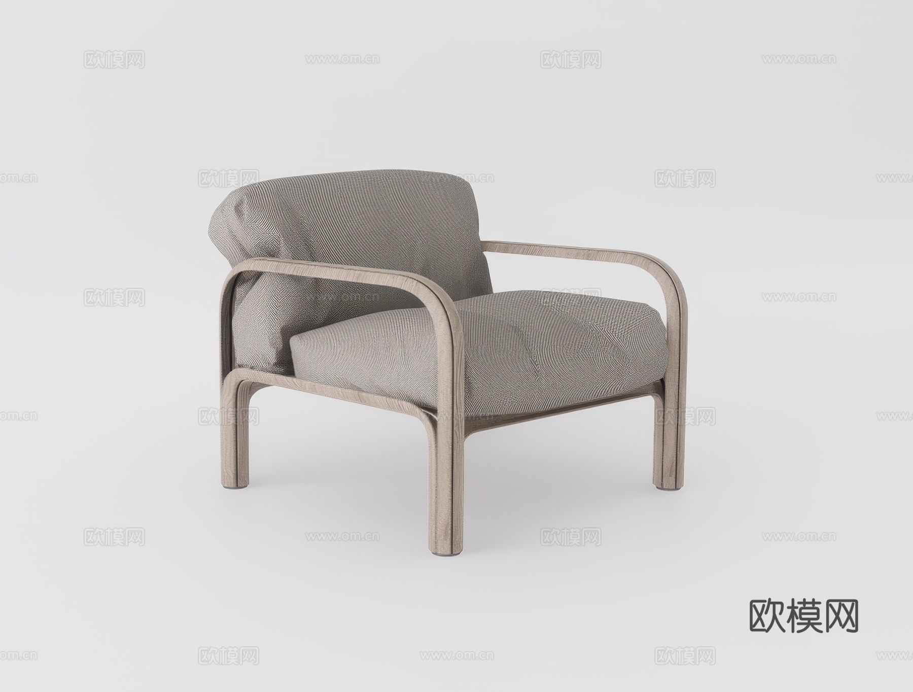 休闲椅su模型