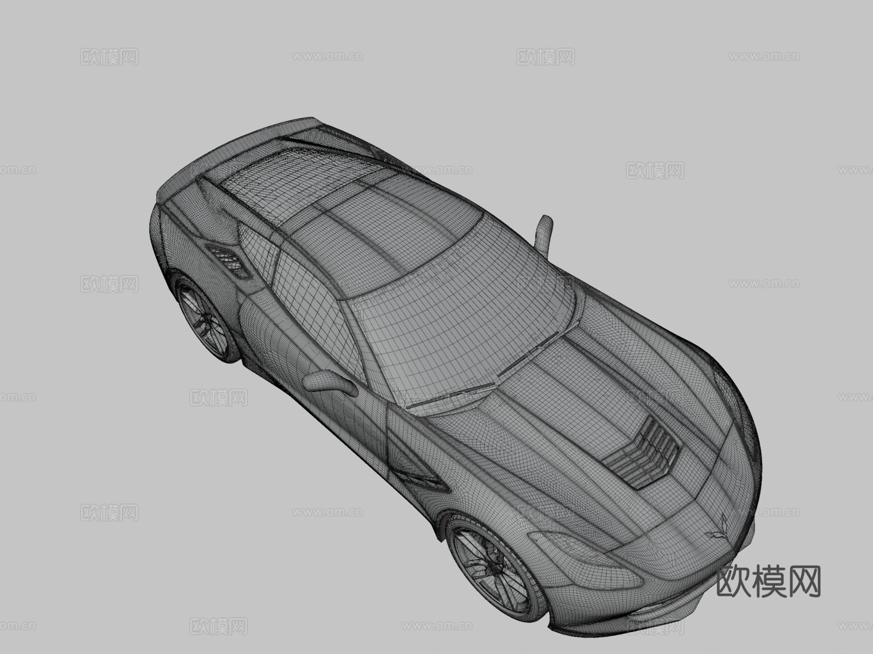 雪佛兰克尔维特su模型