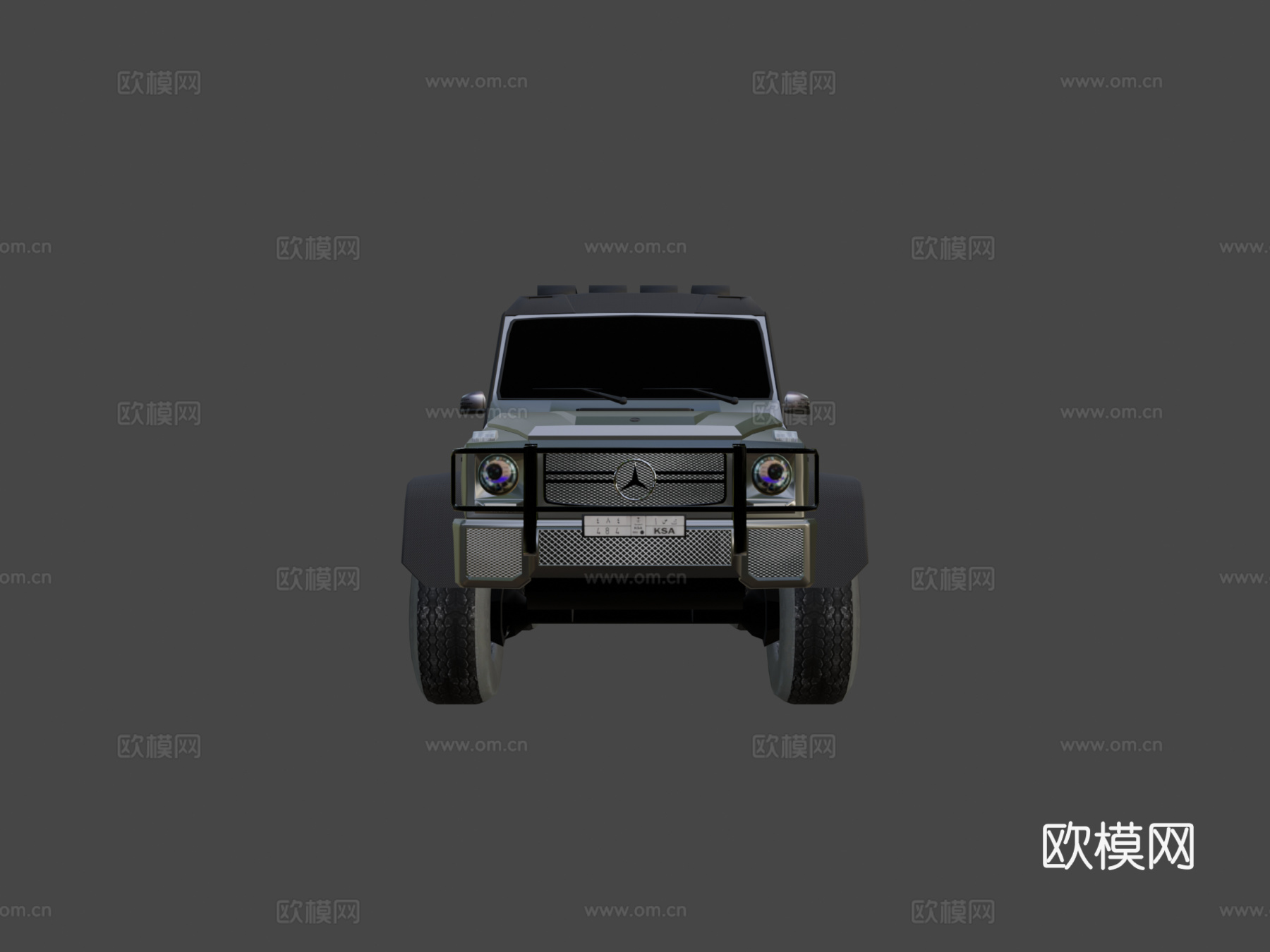 梅赛德斯 G级 6x6su模型