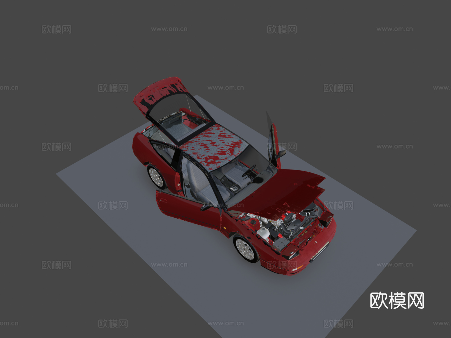 日产200SX S13su模型