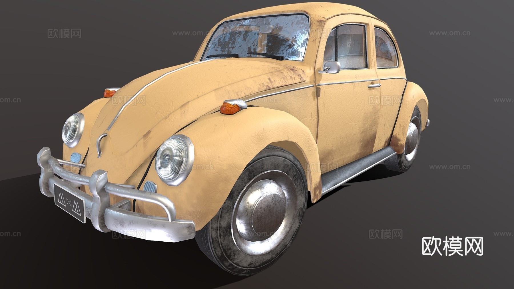 甲壳虫福斯卡su模型