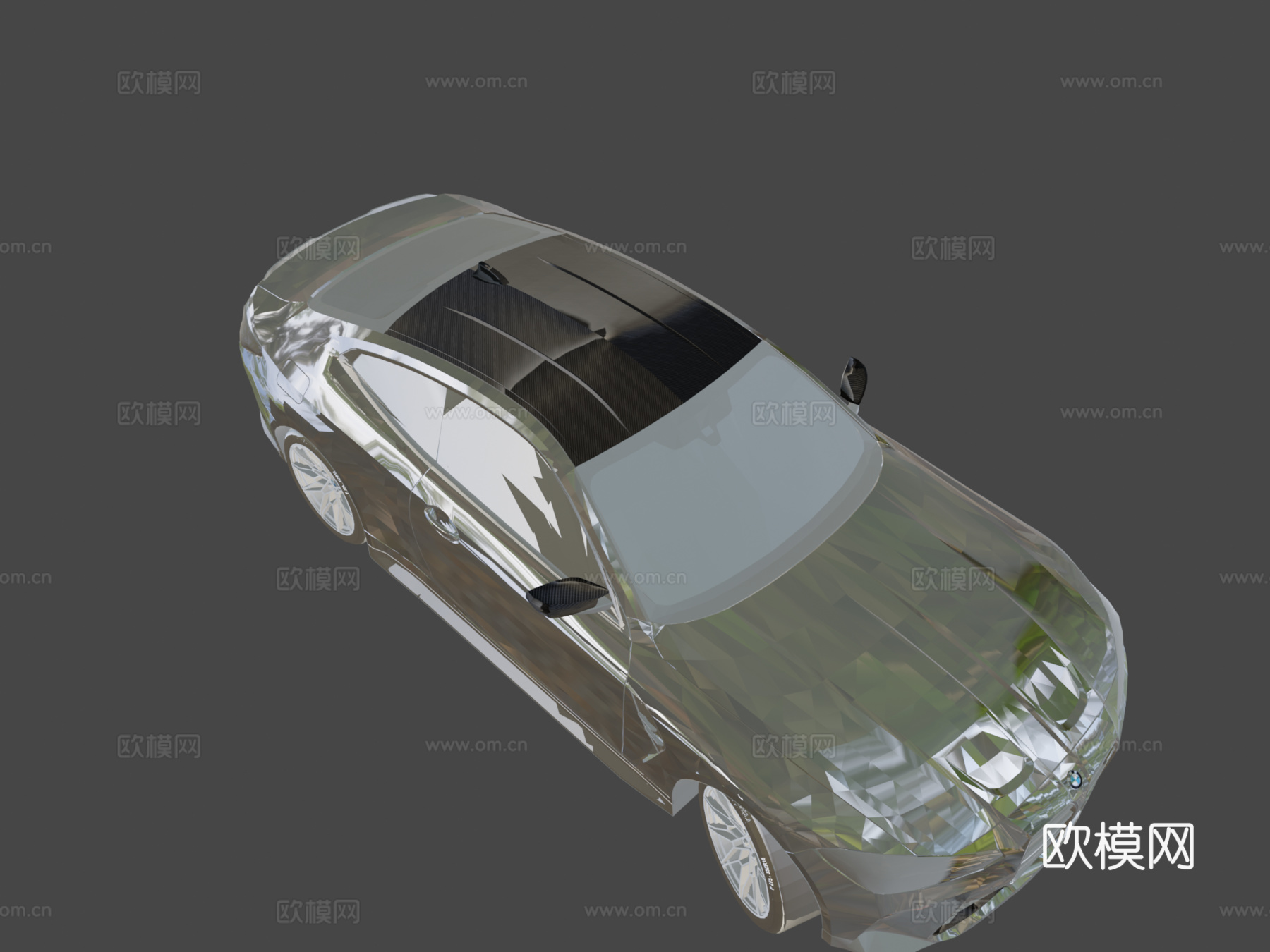 宝马M4竞赛su模型