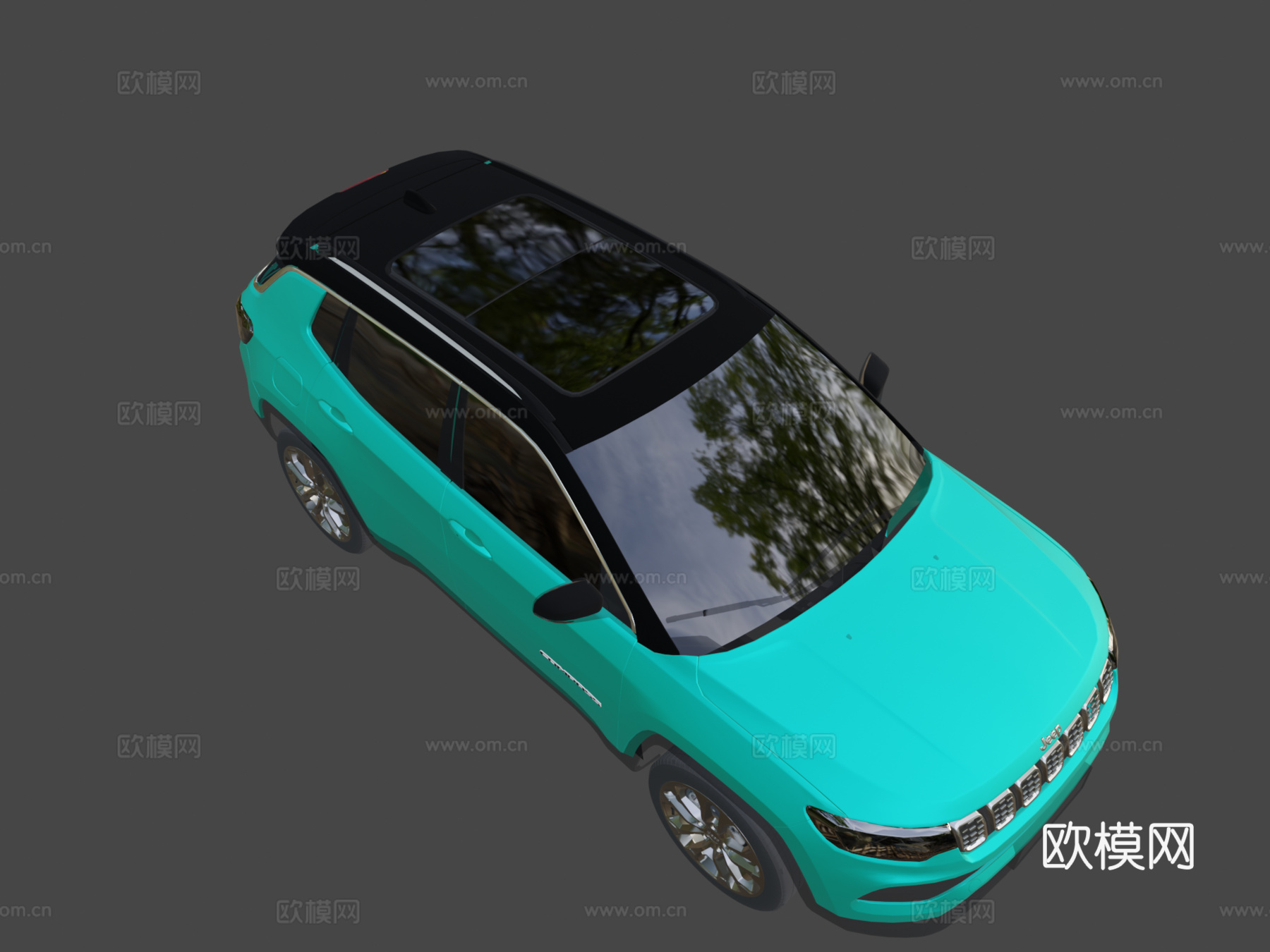 吉普 指南者 2022 低多边形su模型