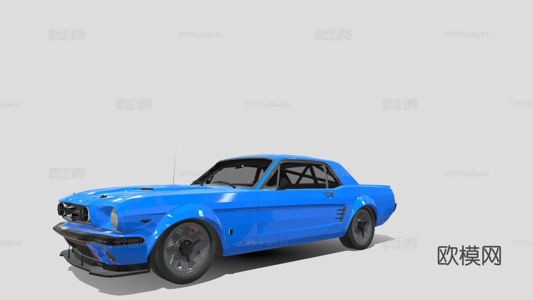 福特 野马su模型