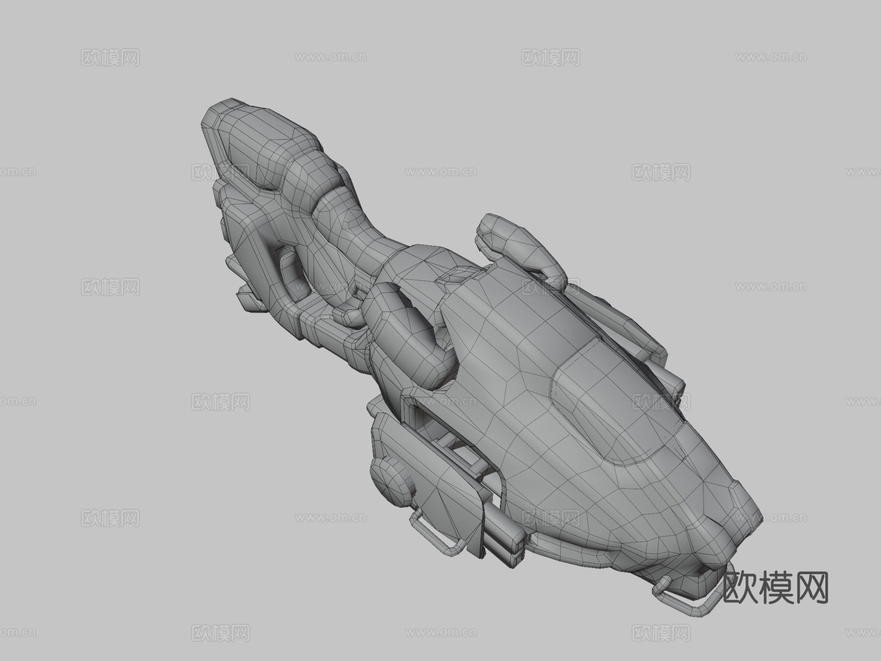 悬浮自行车su模型