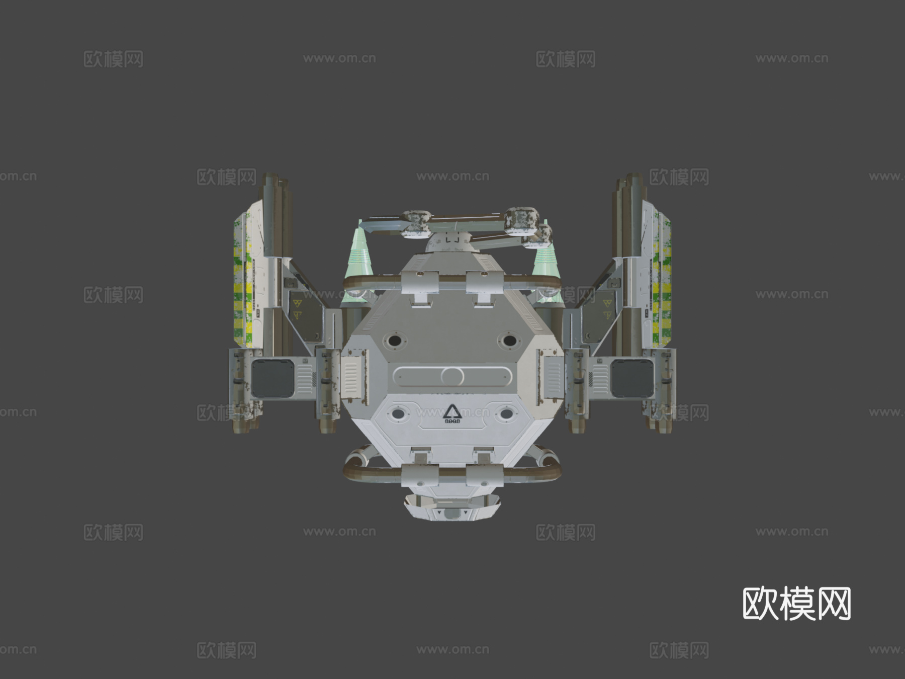 K07 无人机su模型