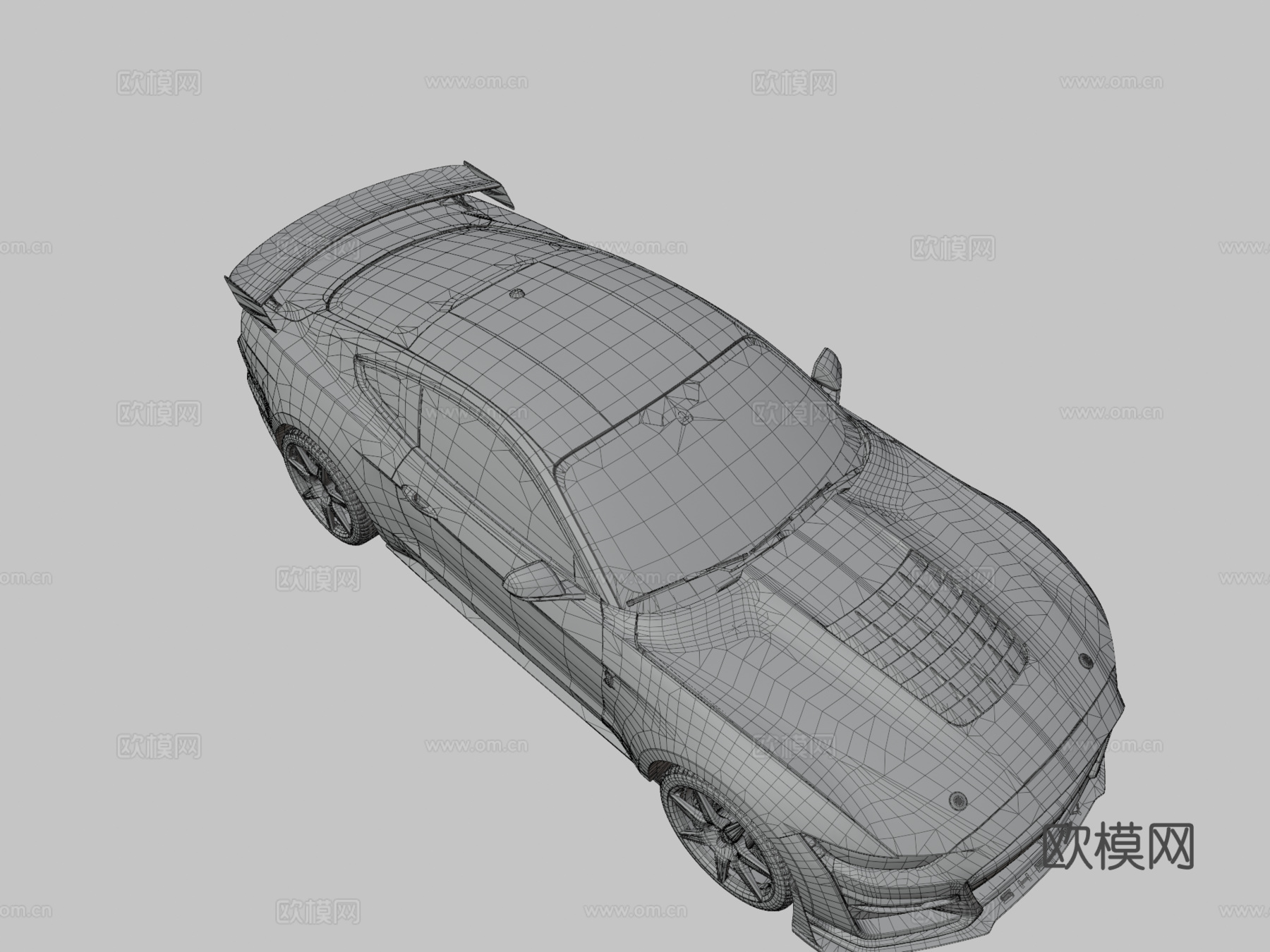 福特野马谢尔比GT500su模型