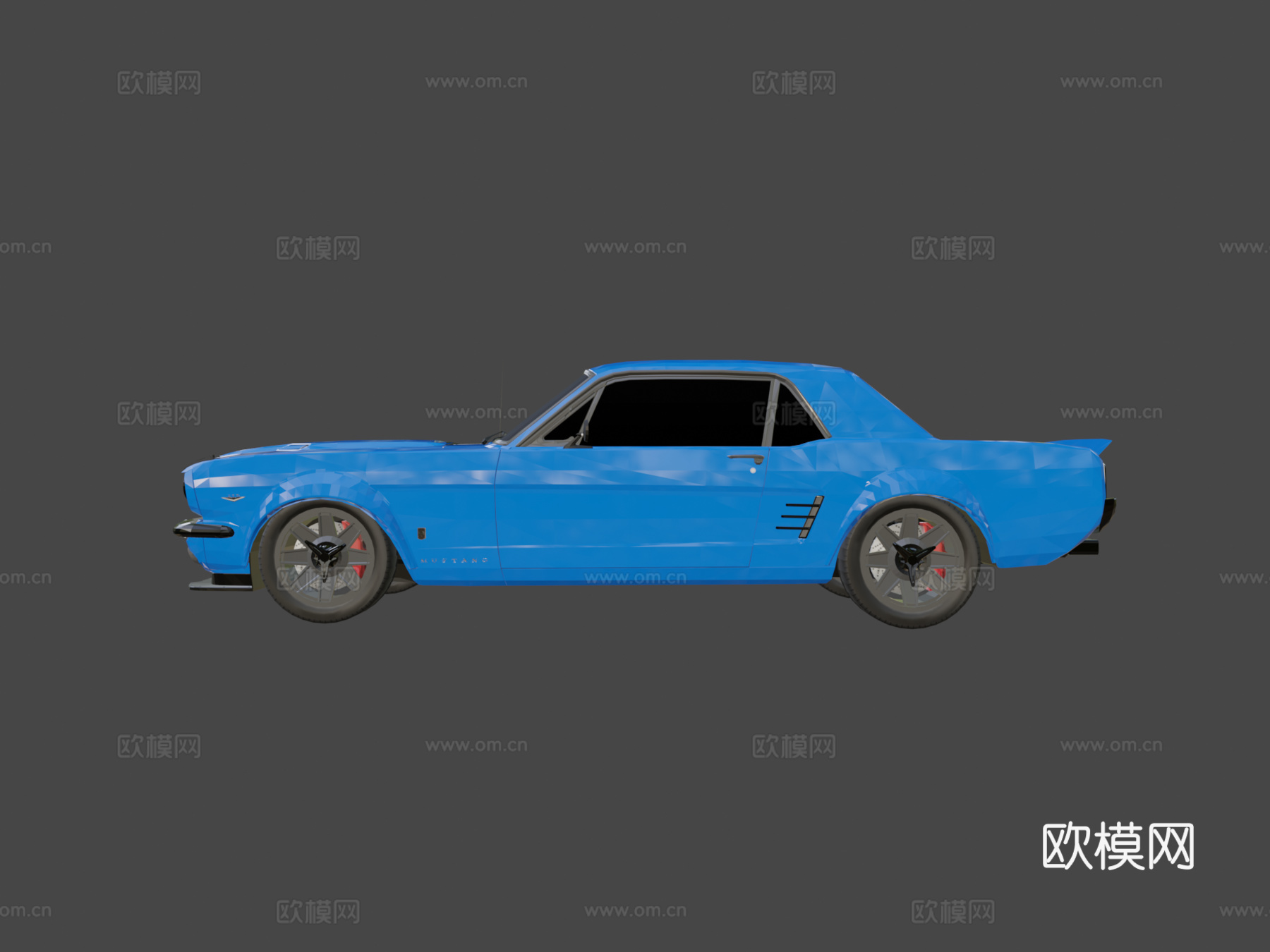 福特 野马su模型