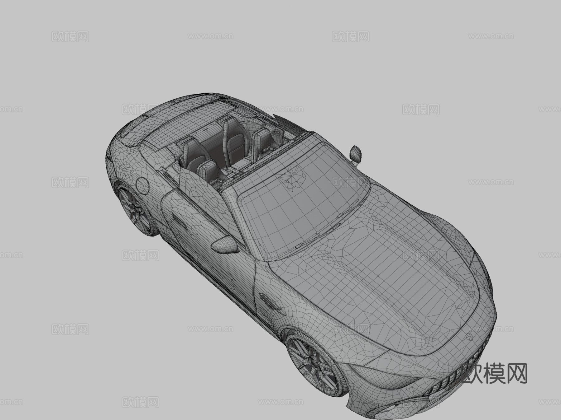 梅赛德斯奔驰 SL63 AMGsu模型