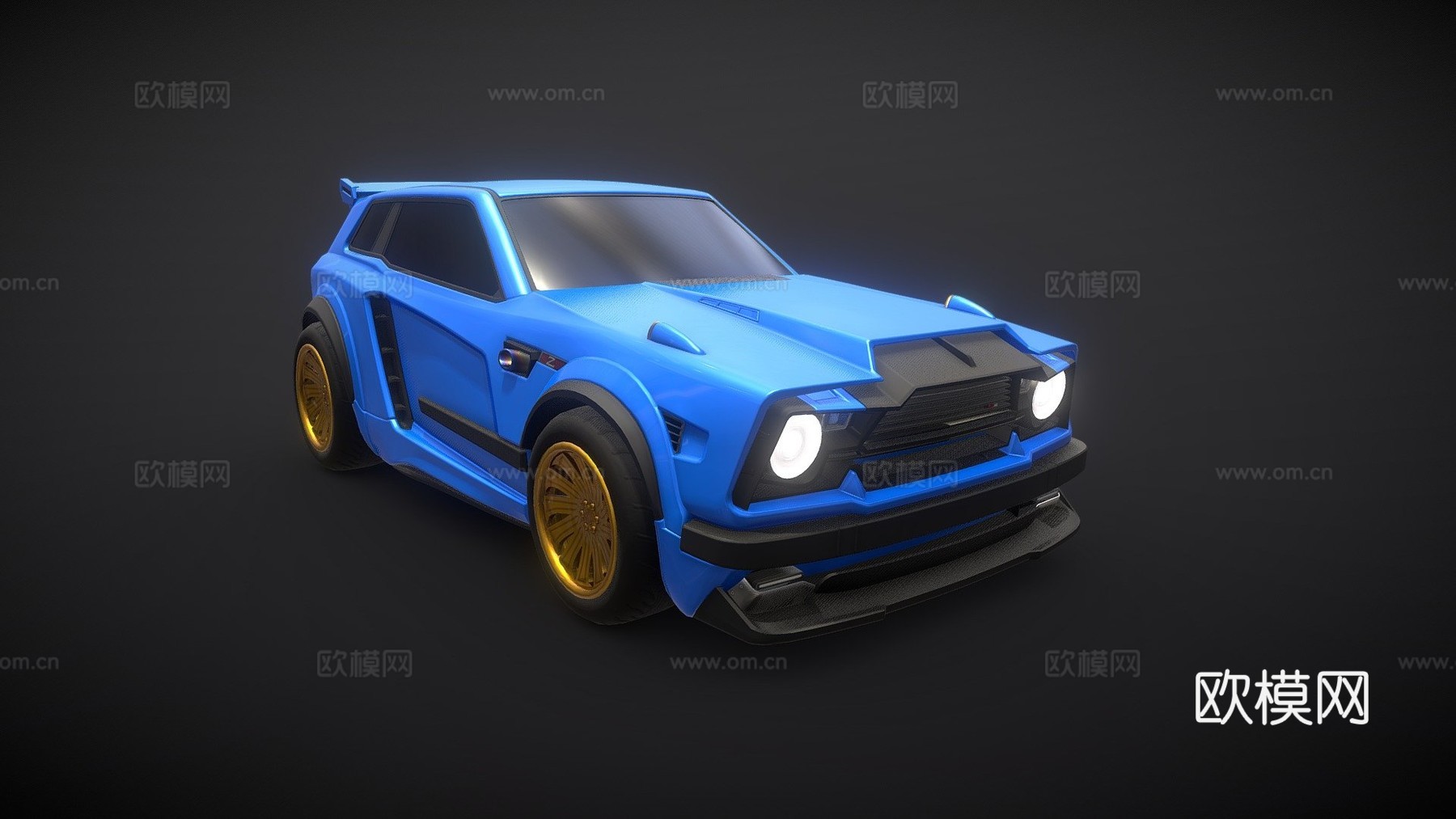 芬尼克火箭联盟车su模型