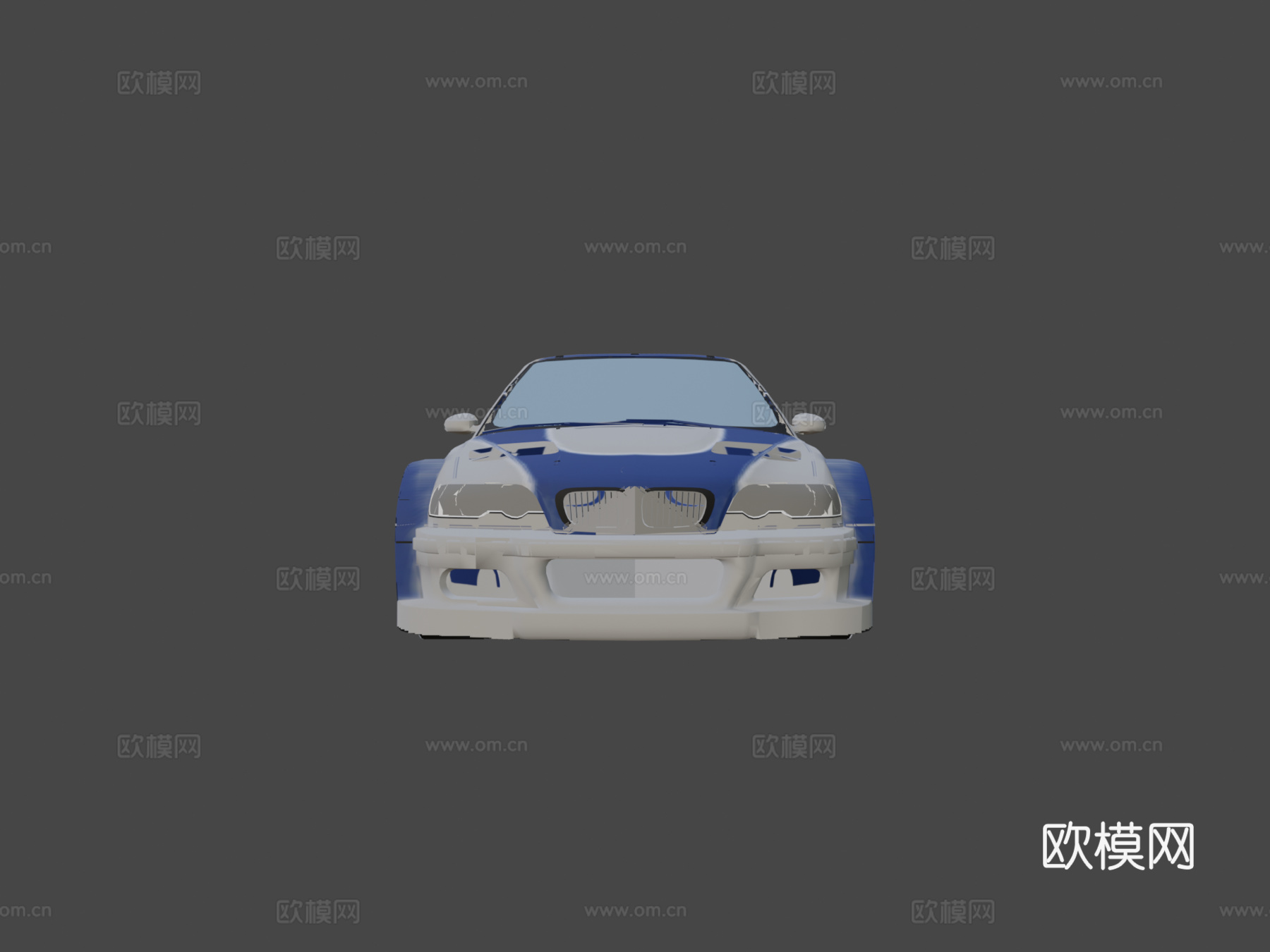 宝马 M3 GTR 剃刀su模型