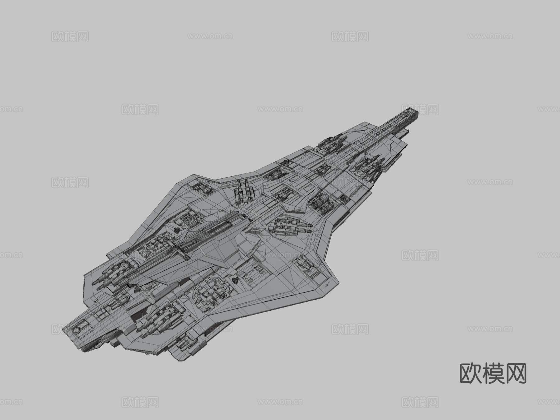 无畏舰  中型驱逐舰  阿托斯 第五级su模型