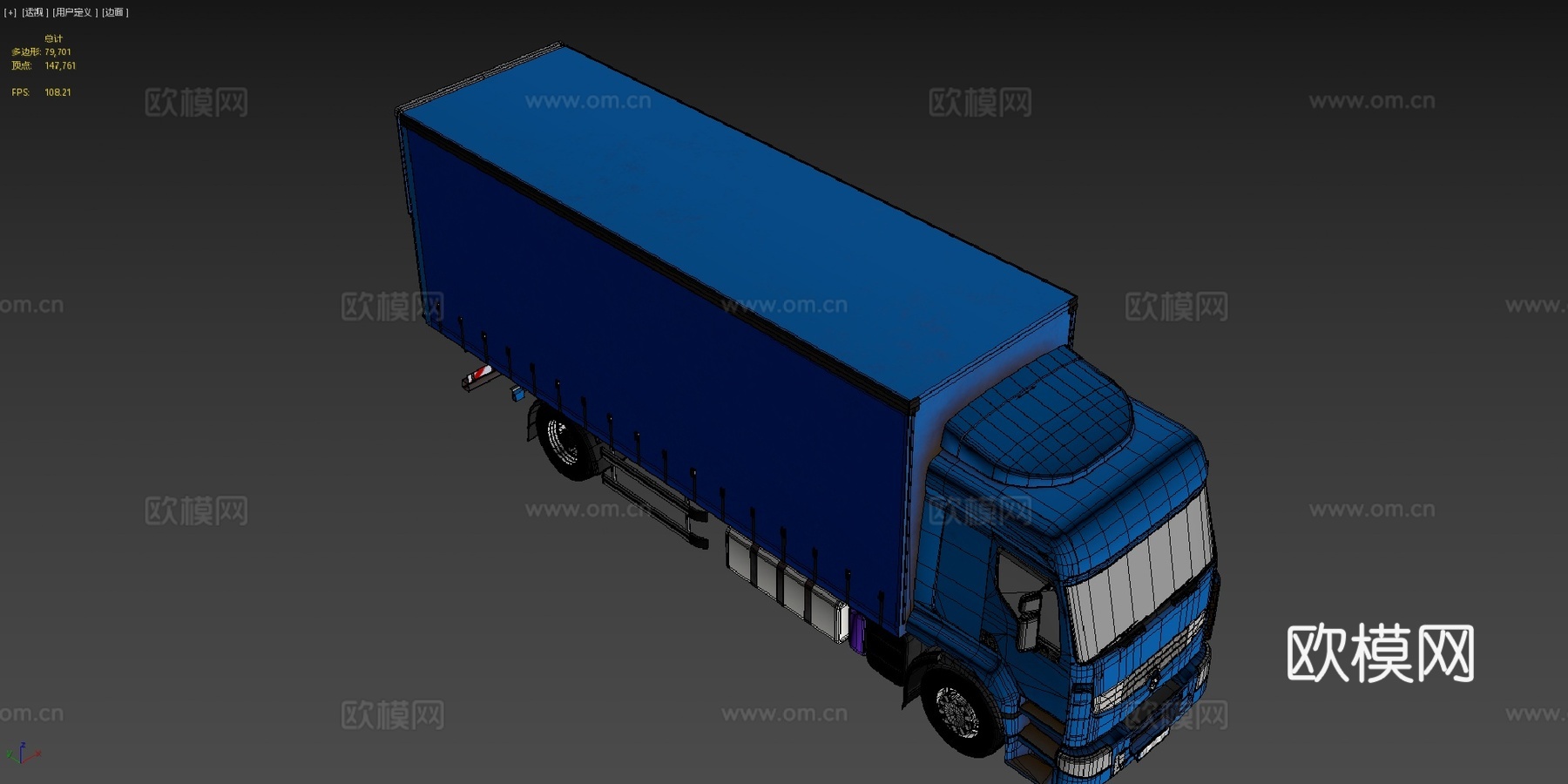 运输卡车 雷诺 Premium DXI 440su模型