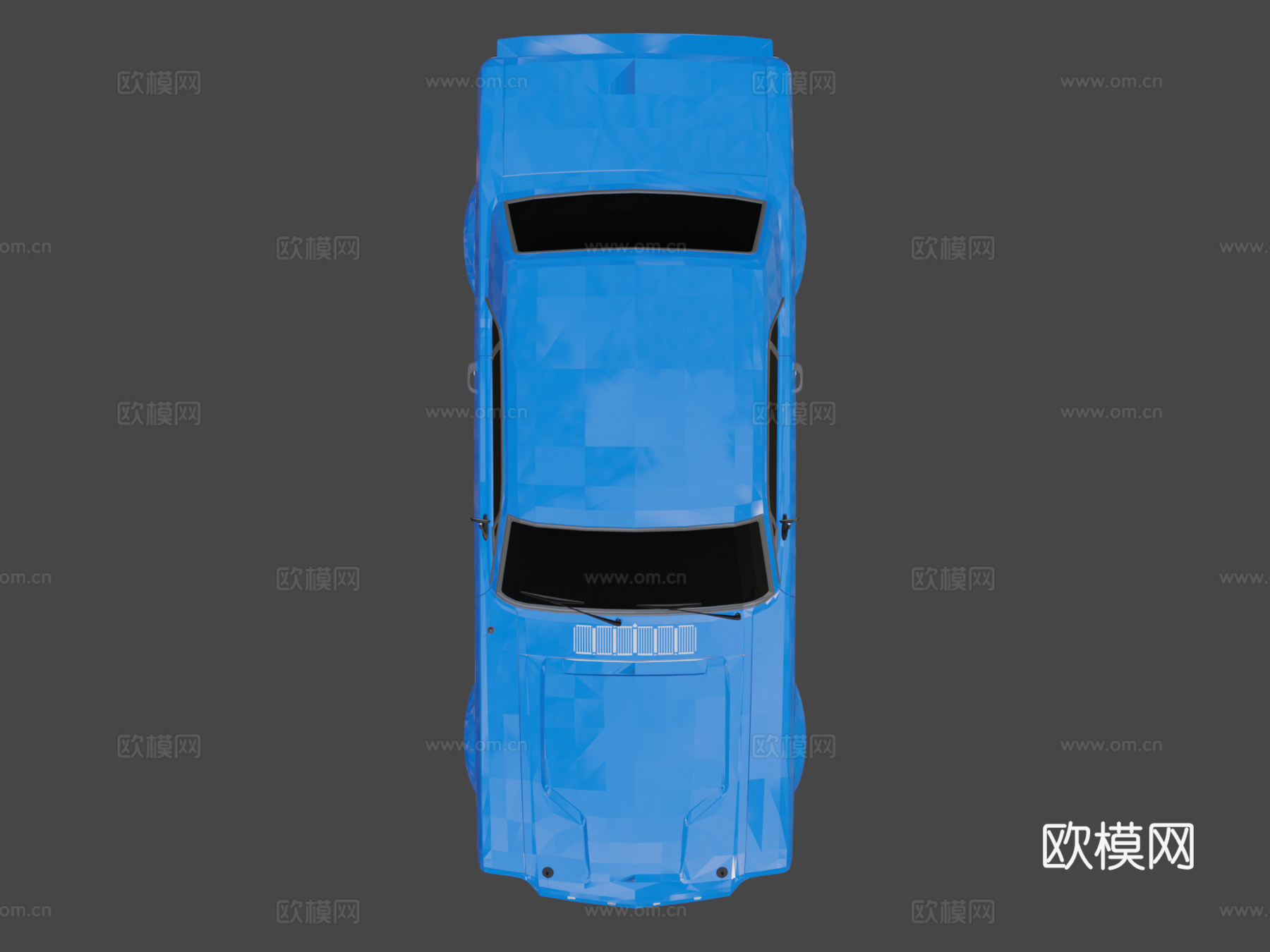 福特 野马su模型