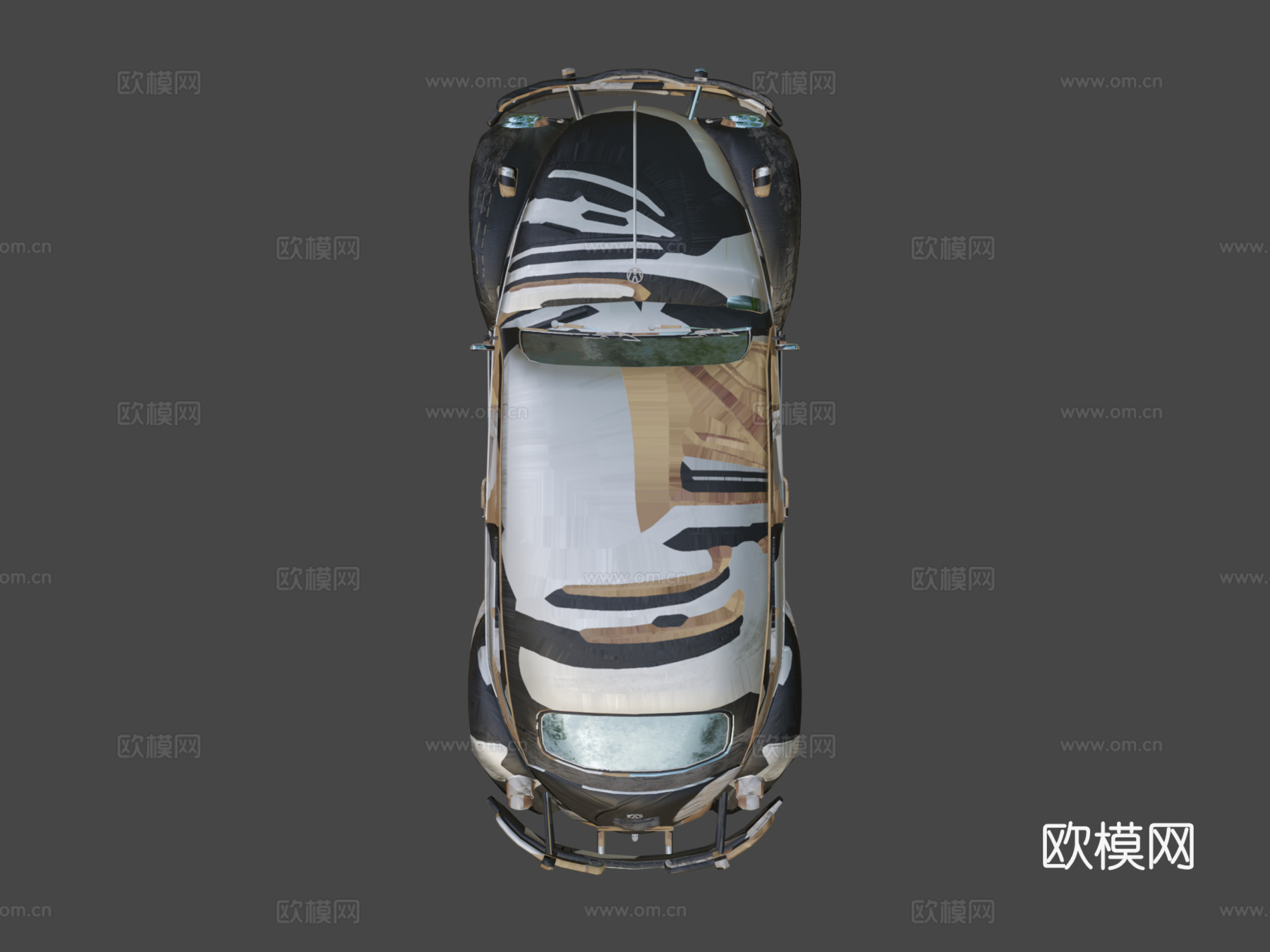 甲壳虫福斯卡su模型