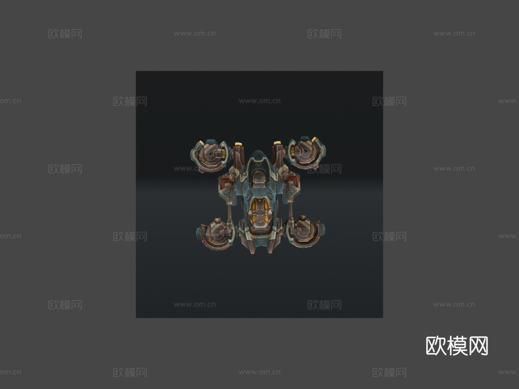 科幻车辆构造器su模型