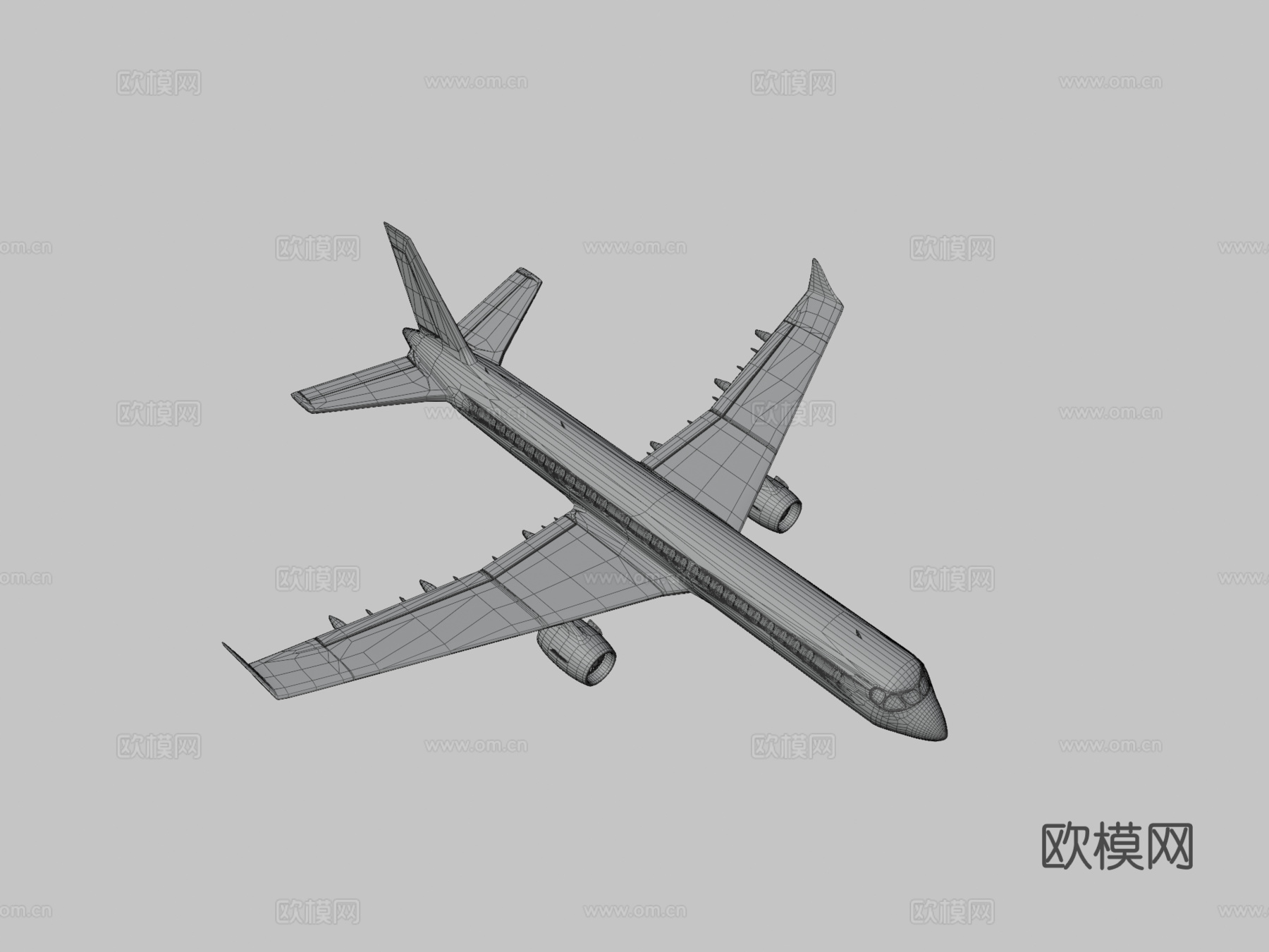 皇家空军 航行者 飞机su模型