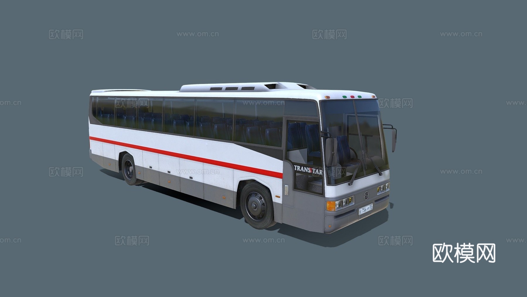 双龙 Transtar 巴士su模型