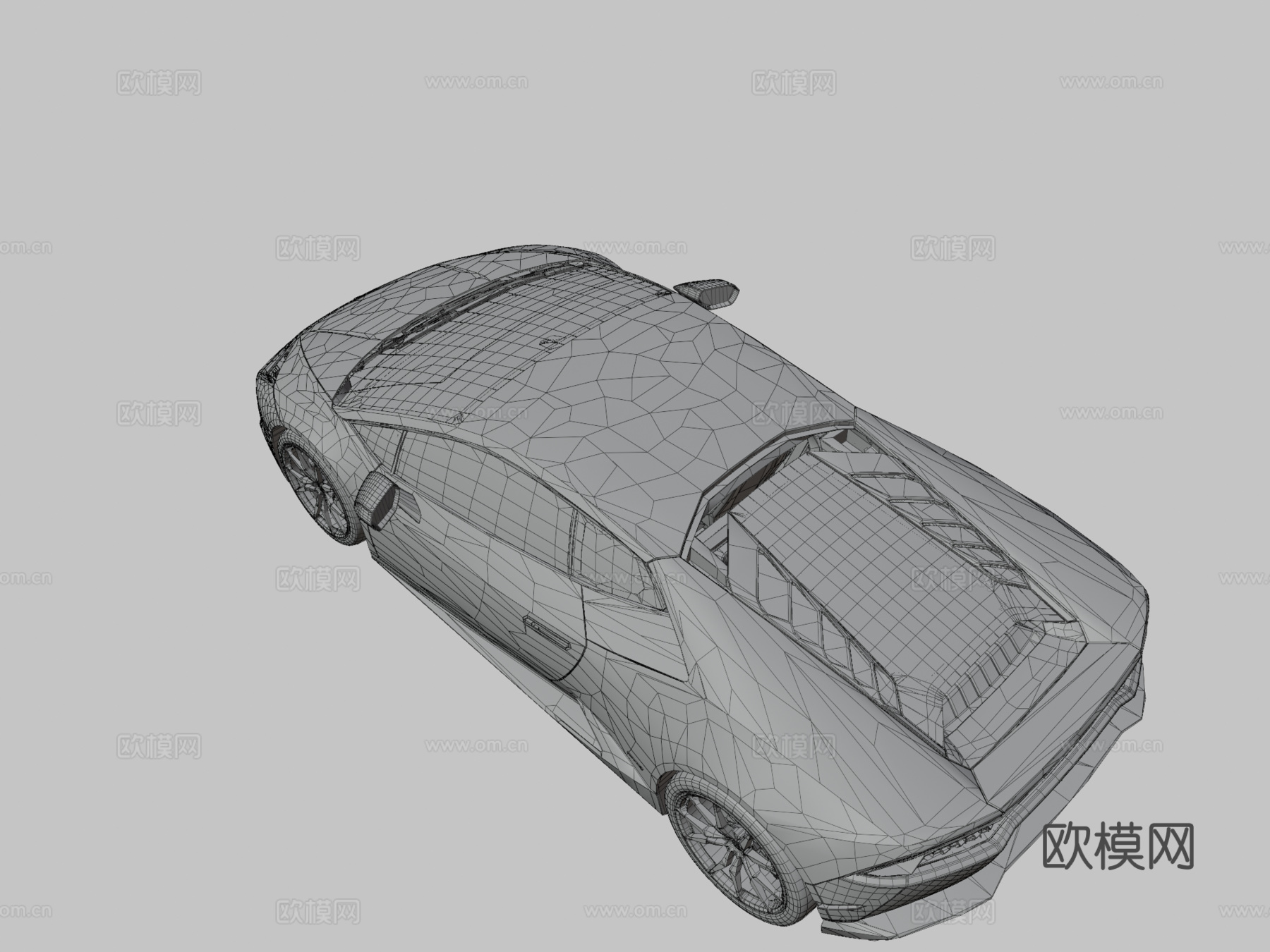 兰博基尼 飓风su模型