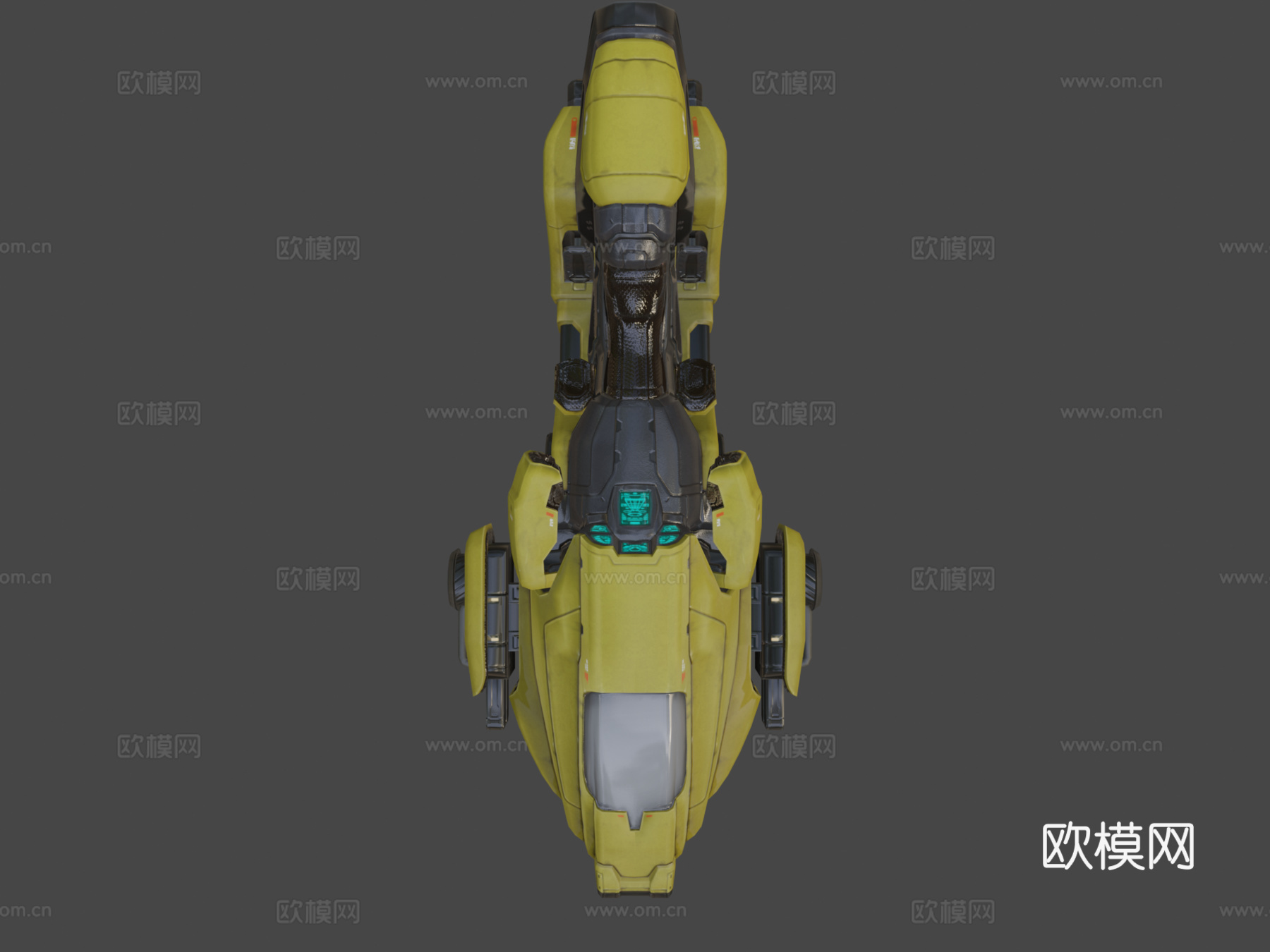 悬浮自行车su模型