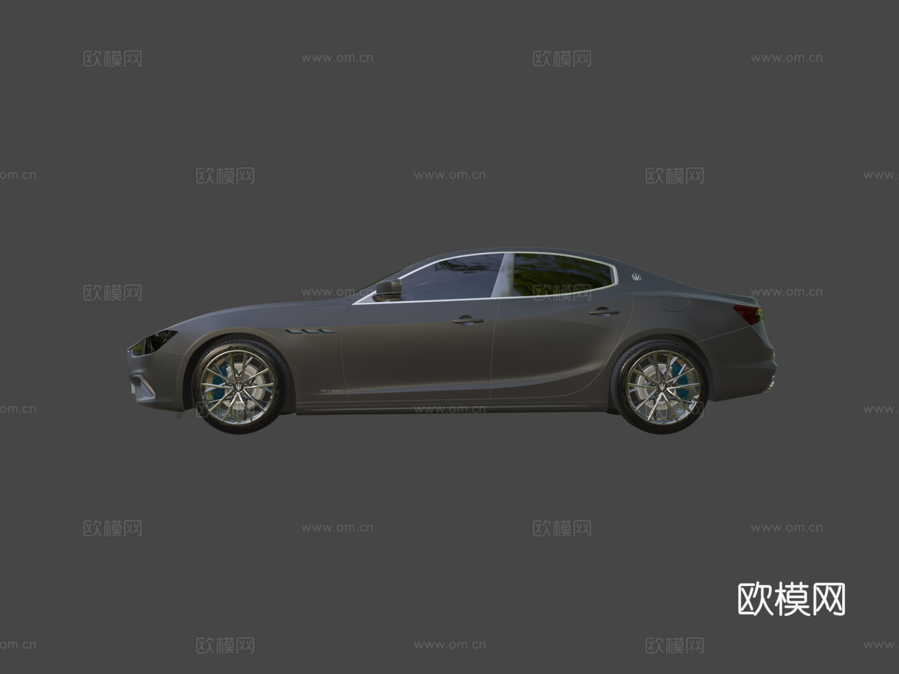 玛莎拉蒂吉卜力混合动力su模型