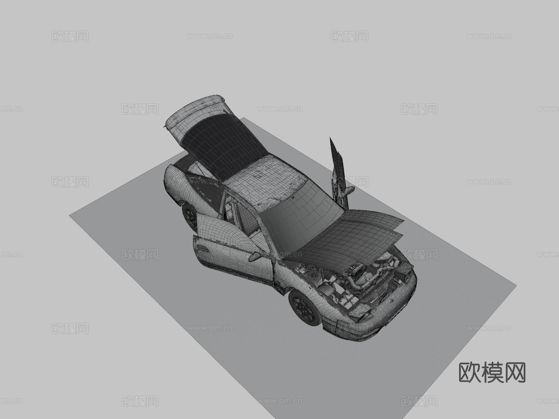 日产200SX S13su模型