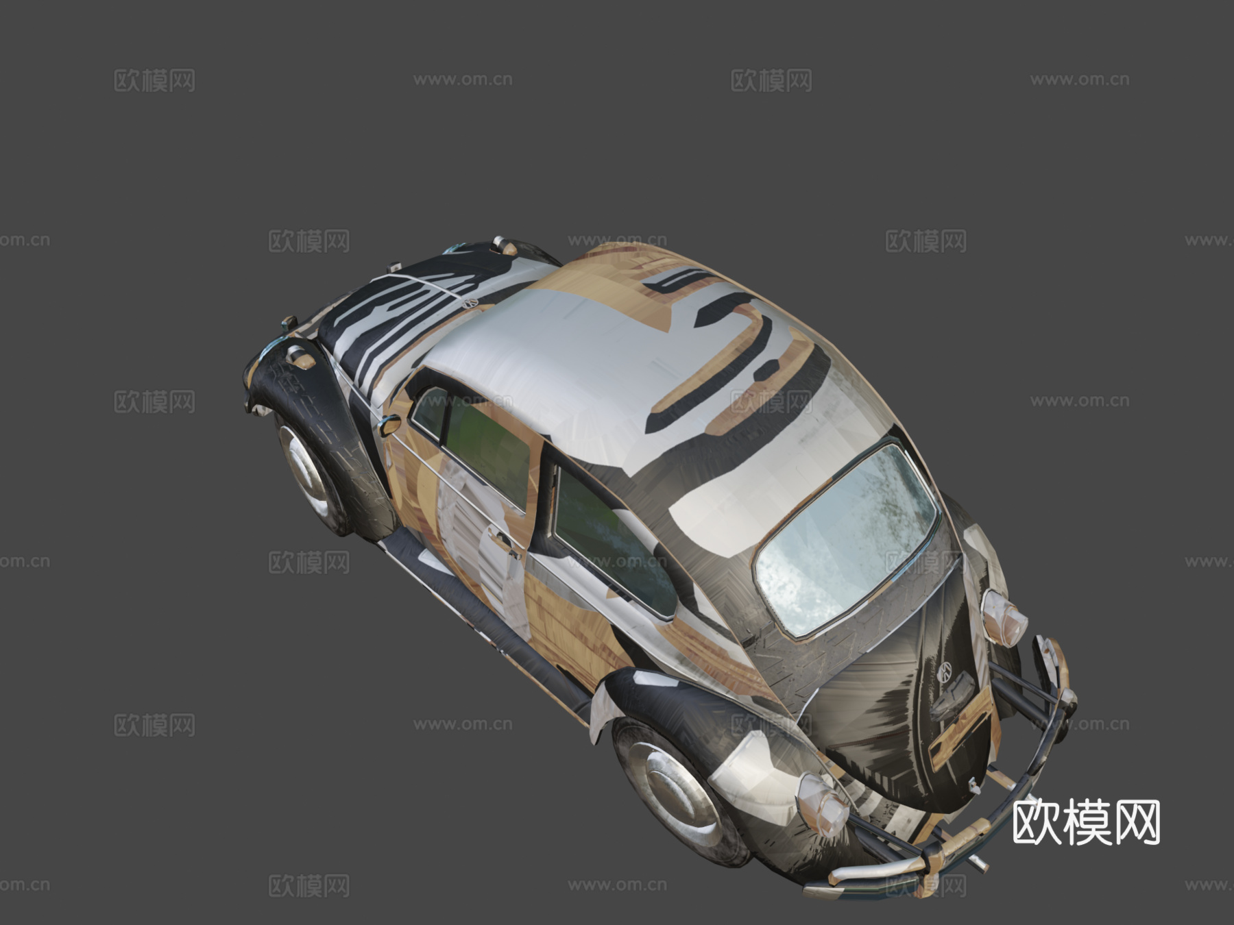 甲壳虫福斯卡su模型