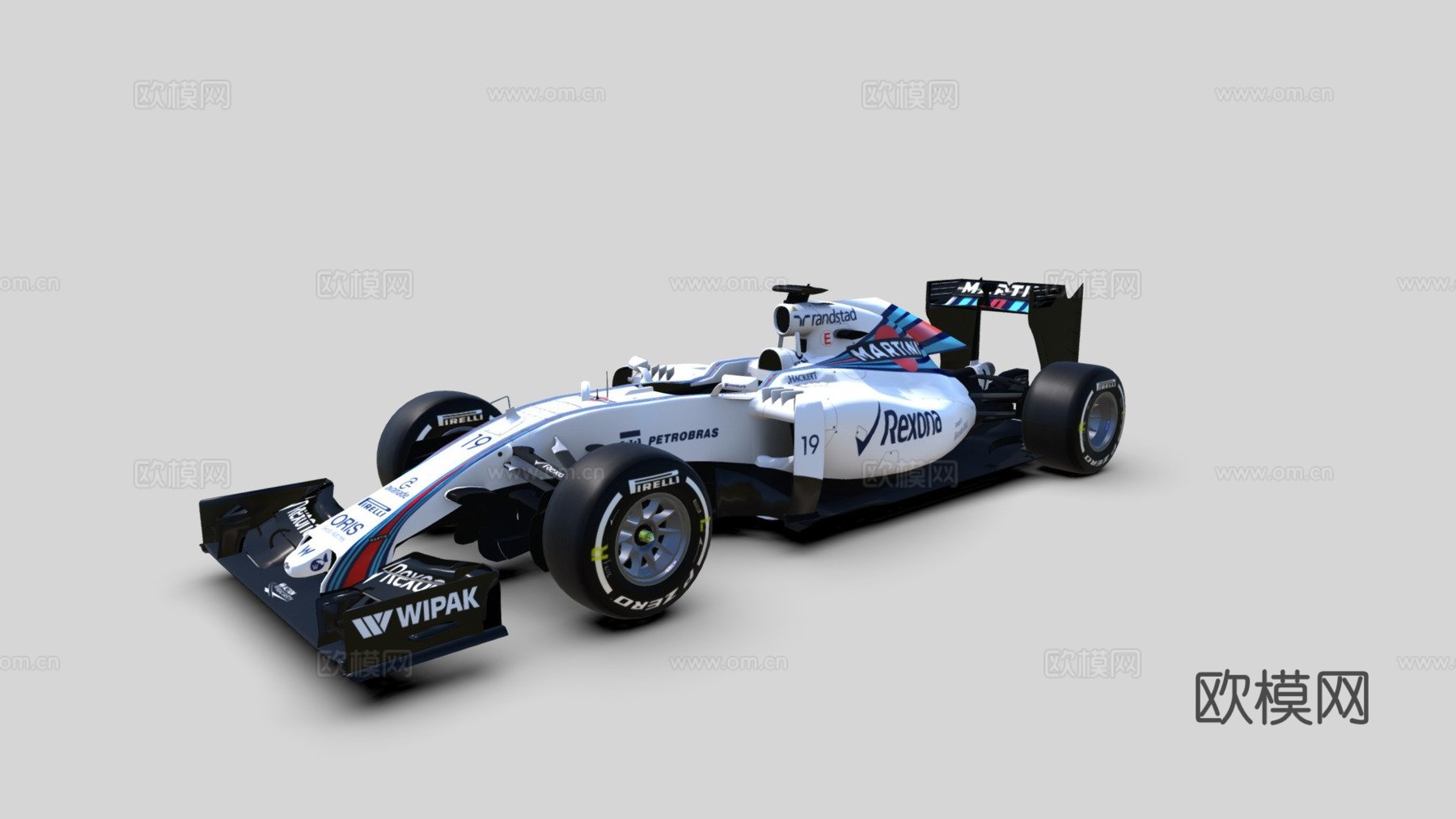 F1 威廉姆斯 FW38B 2016su模型