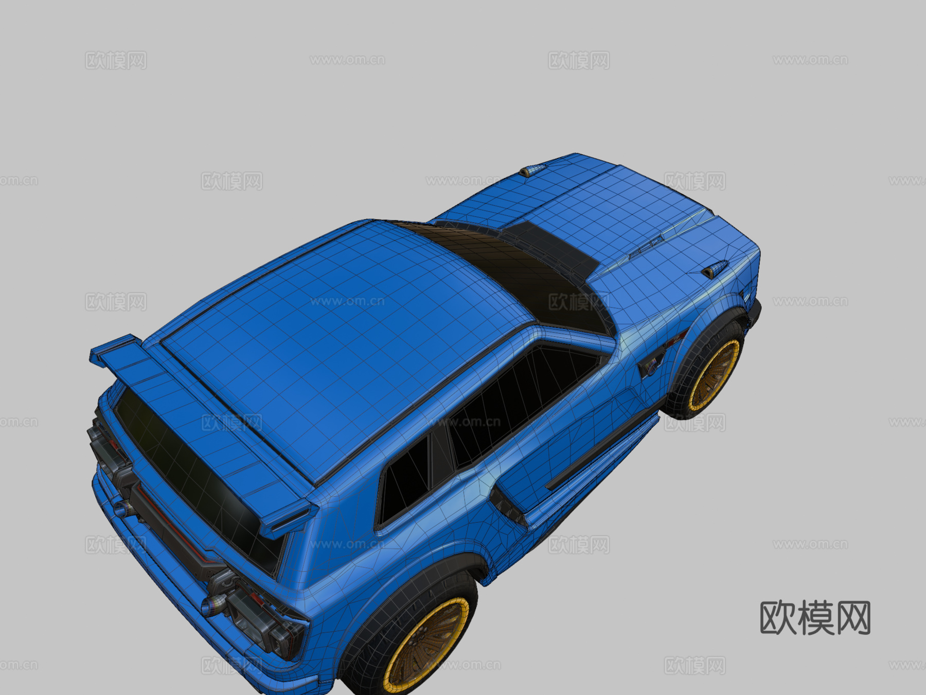 芬尼克火箭联盟车su模型