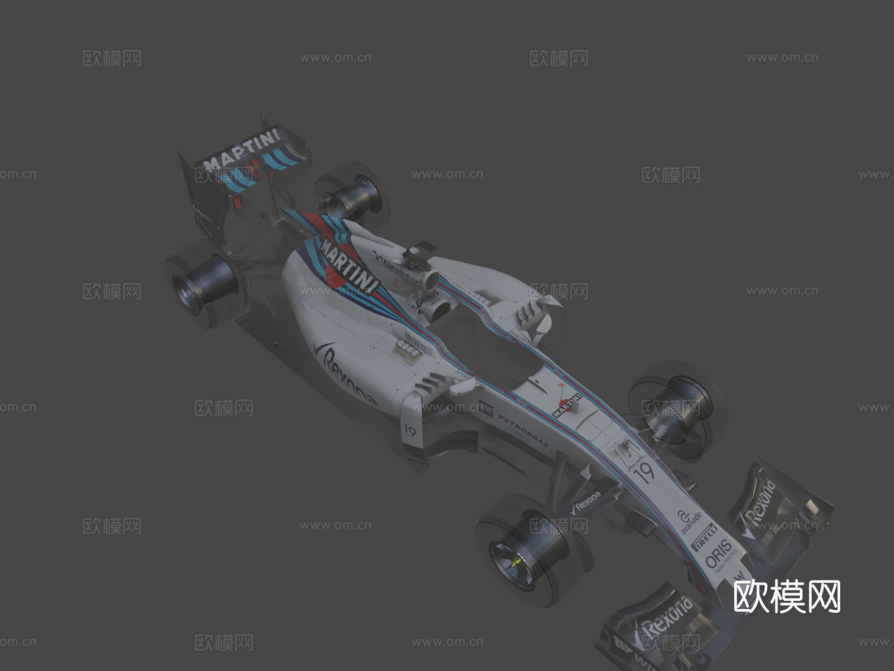 F1 威廉姆斯 FW38B 2016su模型