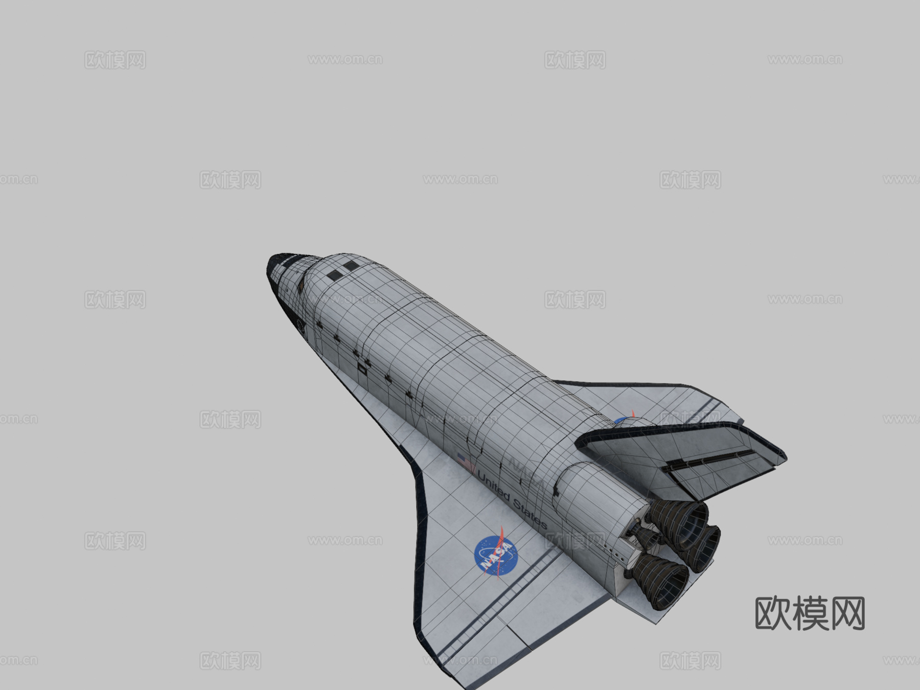 发现号 航天飞机su模型