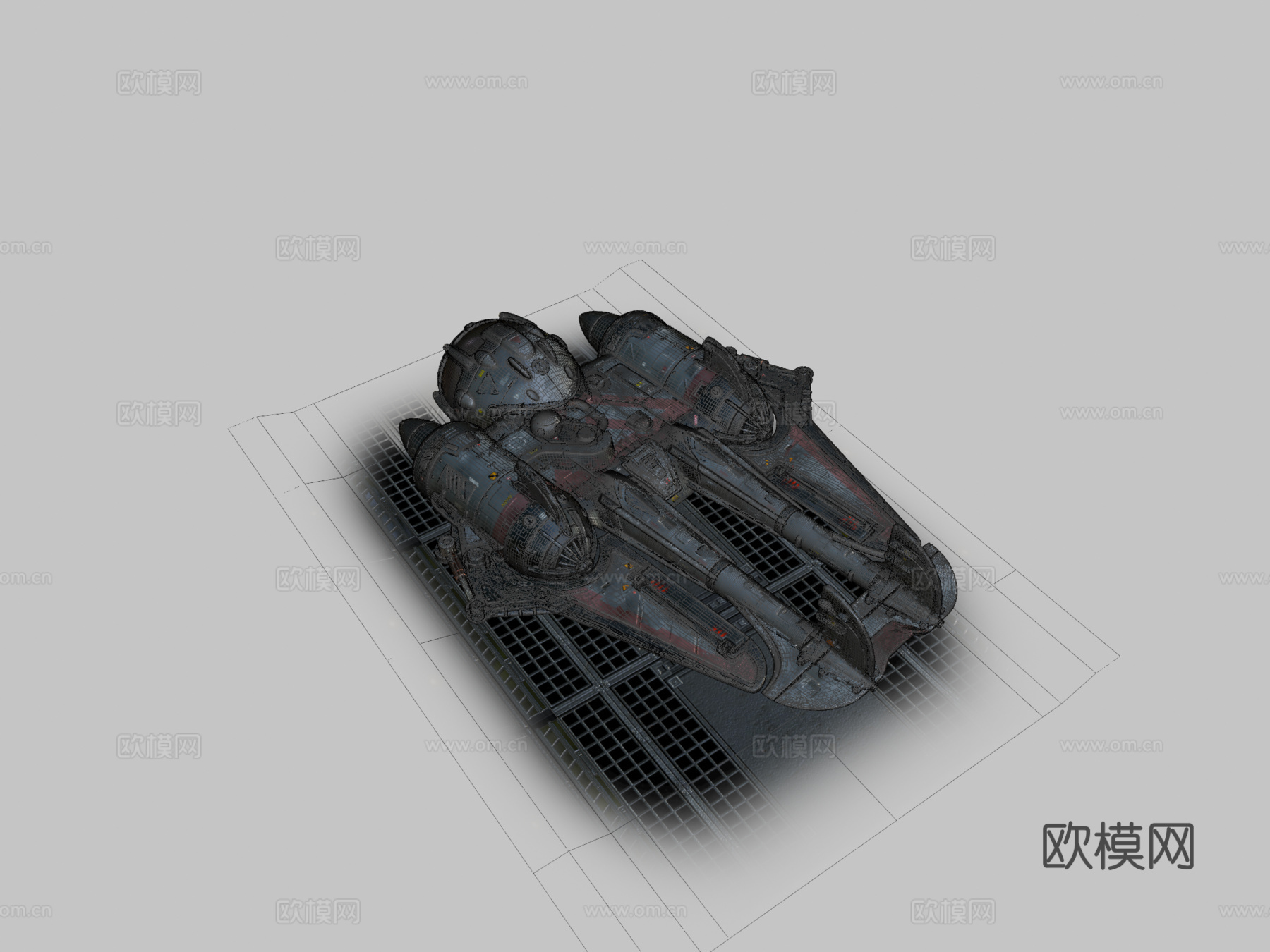 太空船 BBsu模型