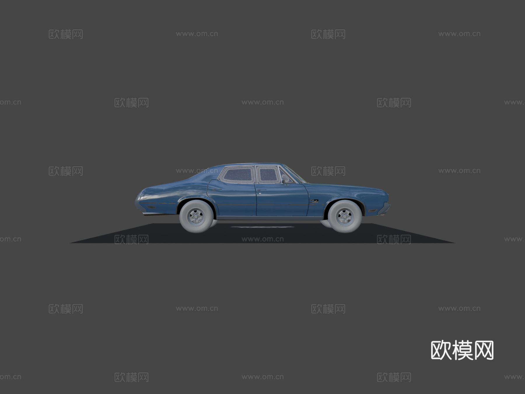 奥兹莫比尔短剑至尊轿车71su模型