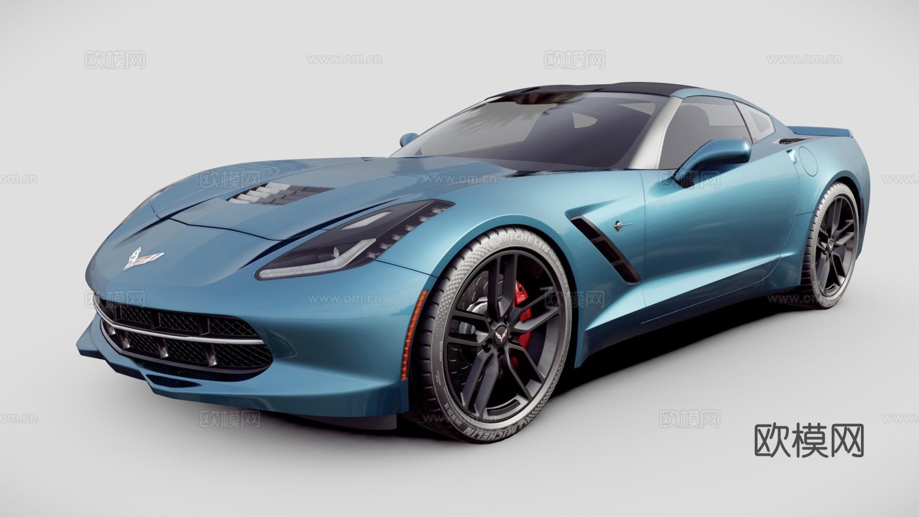 雪佛兰克尔维特su模型