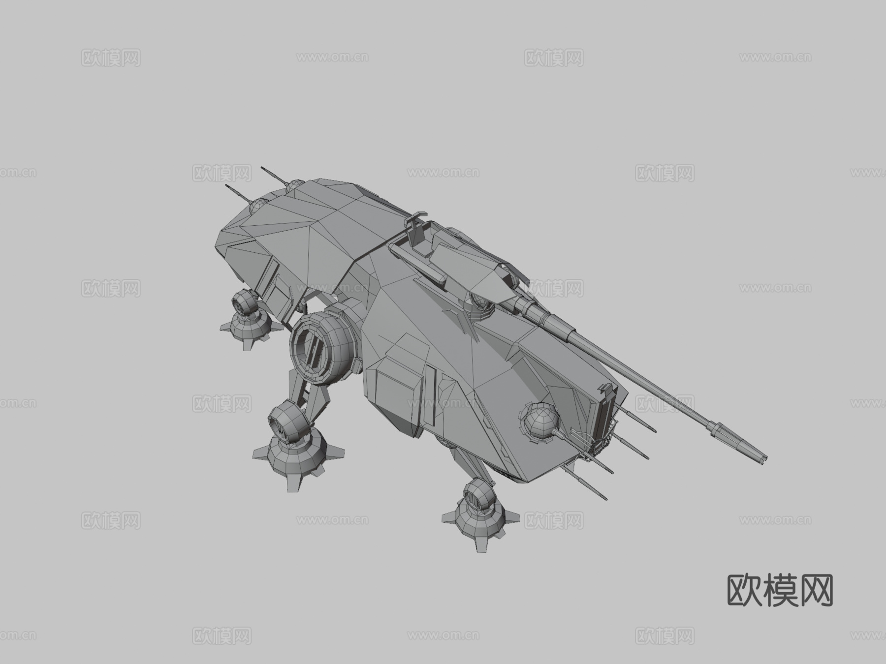 共和国 全地形战术执行者su模型