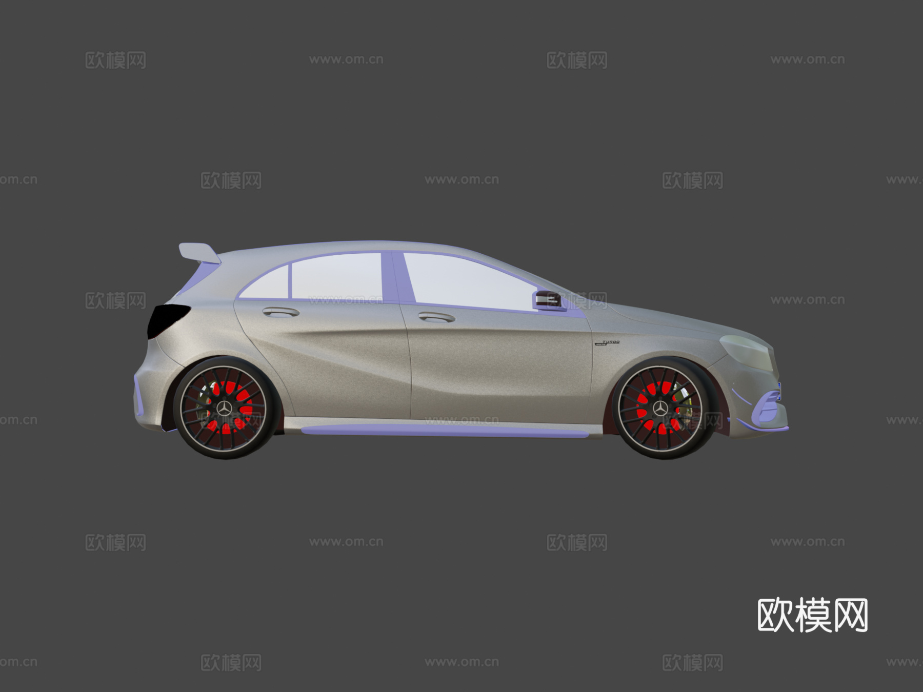 梅赛德斯奔驰A45 AMG 2018su模型